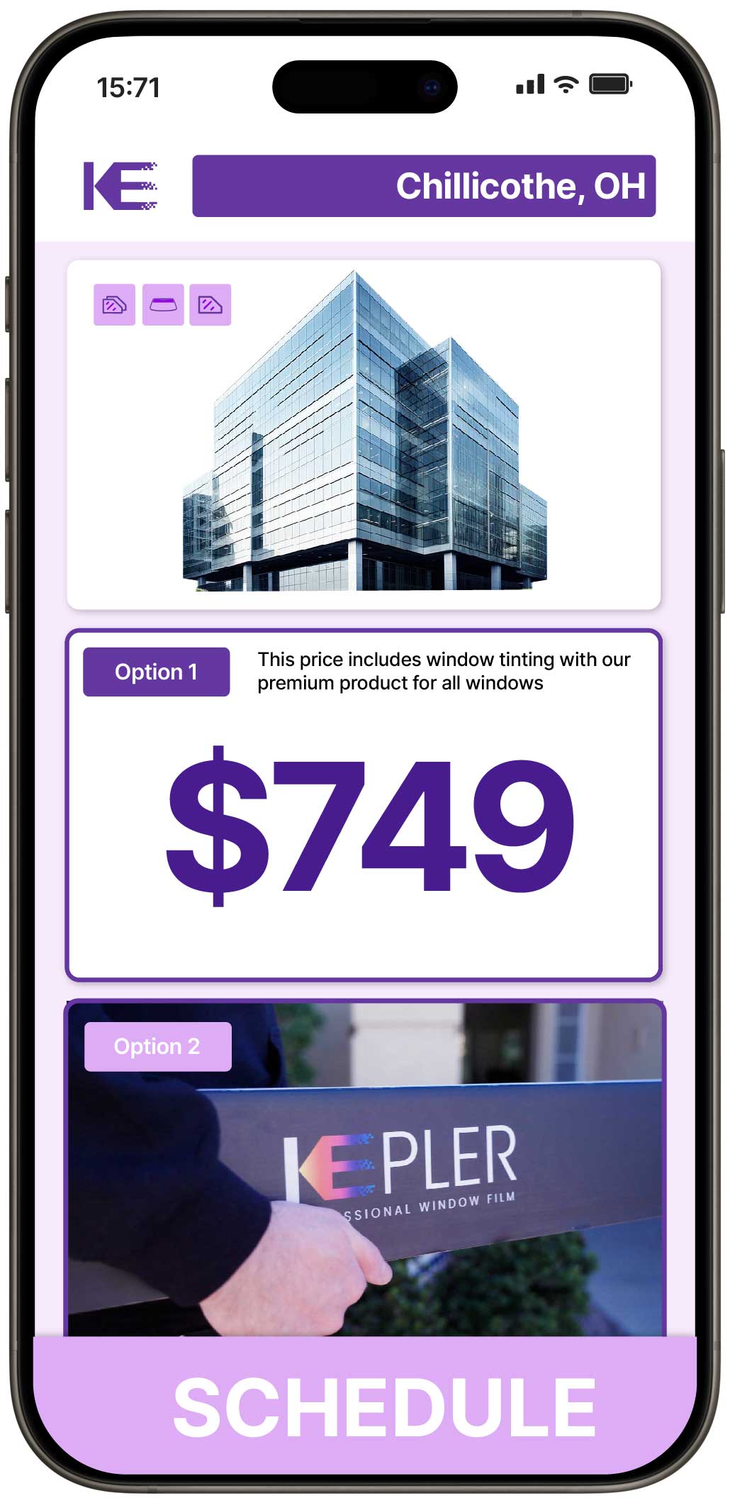View Affordable Safety and Security Window Film Prices in Chillicothe, Ohio