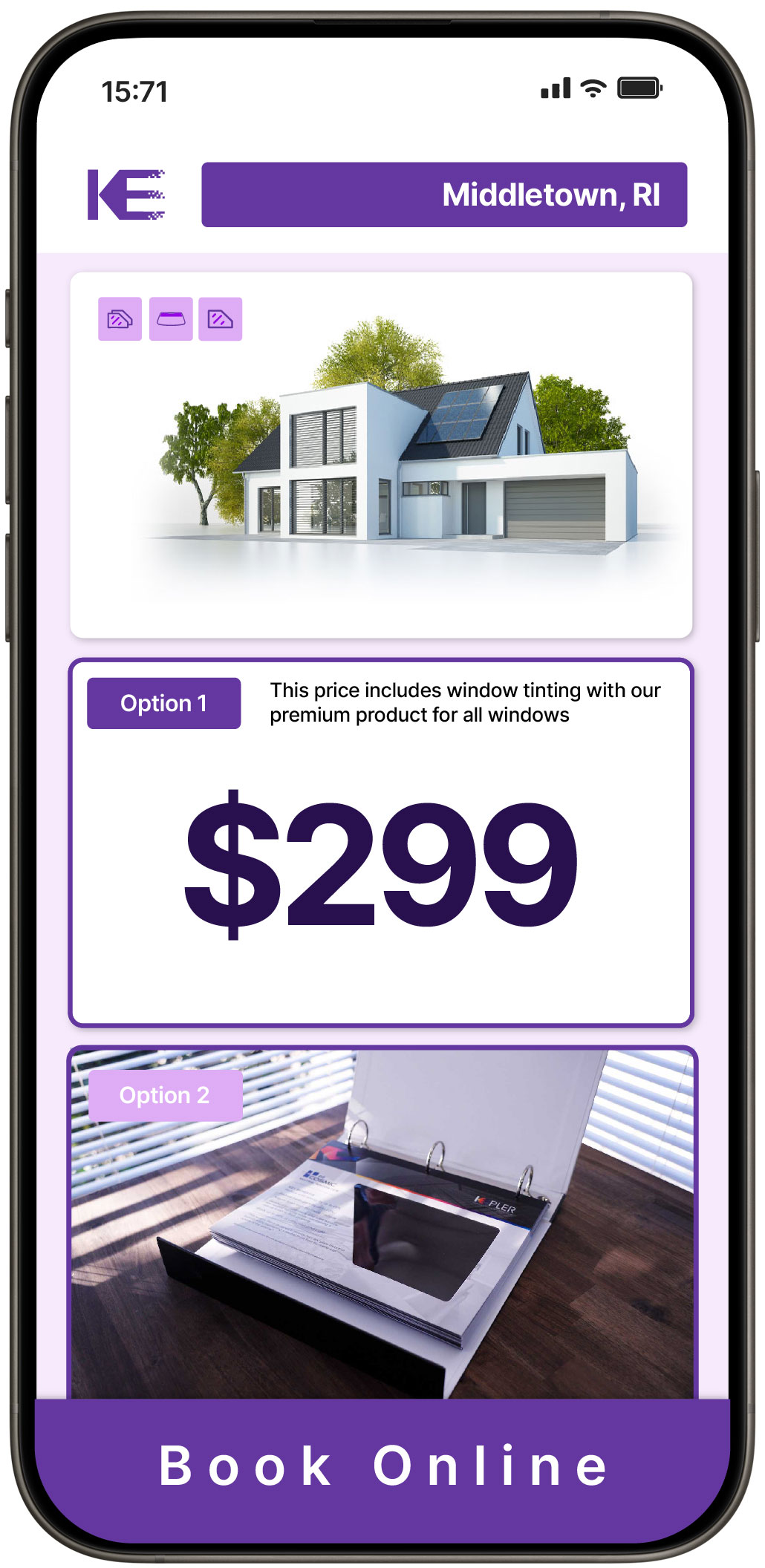 View Competitive Home Window Tinting Costs in Middletown, Rhode Island
