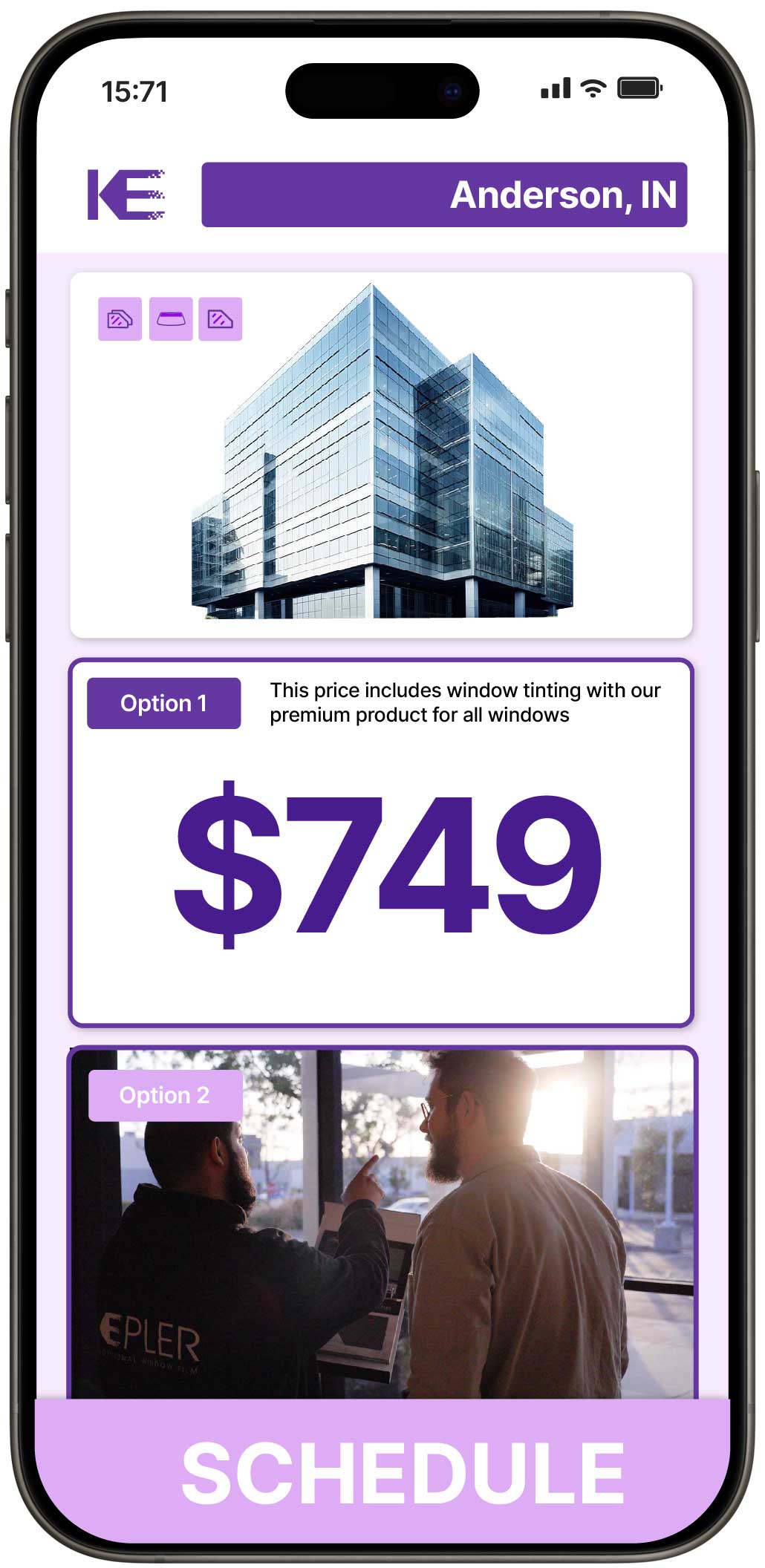 View Reasonable Safety and Security Window Film Prices in Anderson, Indiana