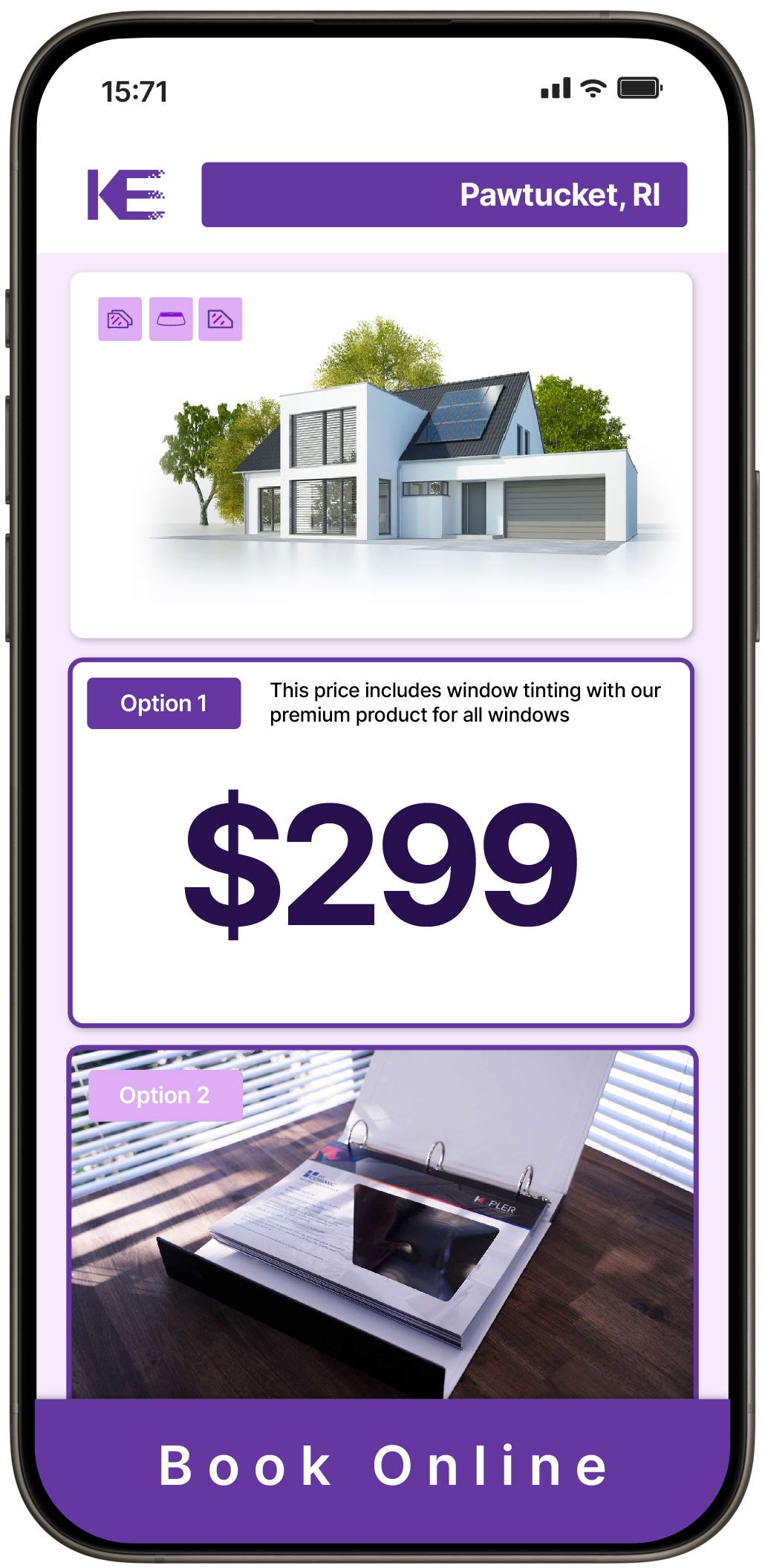 View Competitive Home Window Tinting Rates in Pawtucket, Rhode Island