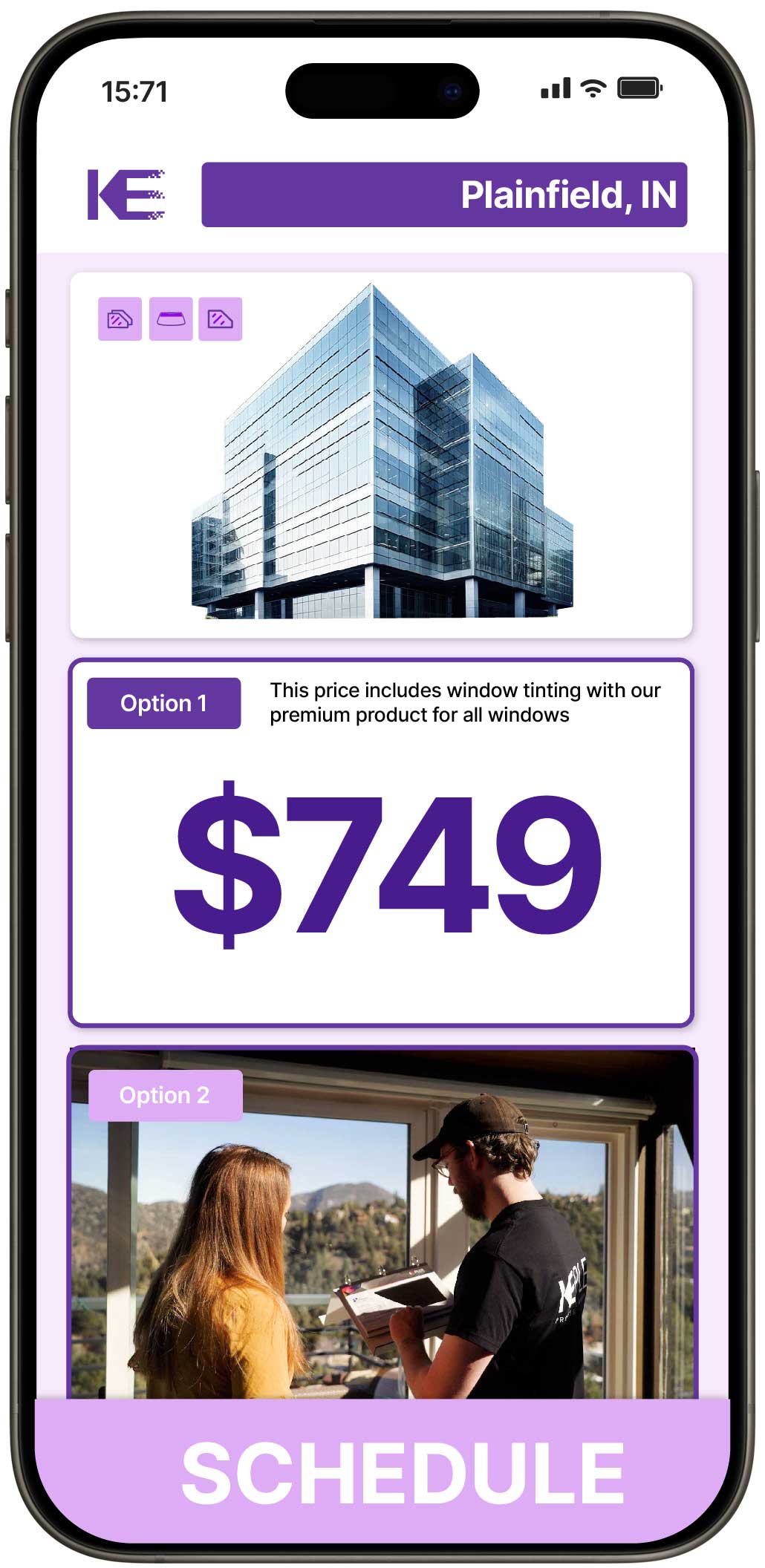 View Affordable Safety and Security Window Film Rates in Plainfield, Indiana