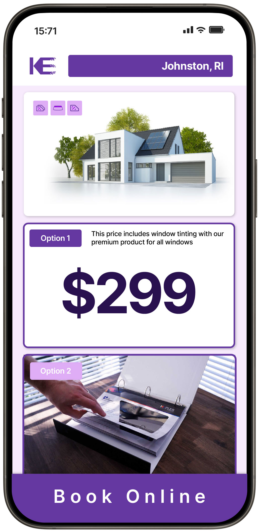 View Reasonable Home Window Tinting Prices in Johnston, Rhode Island