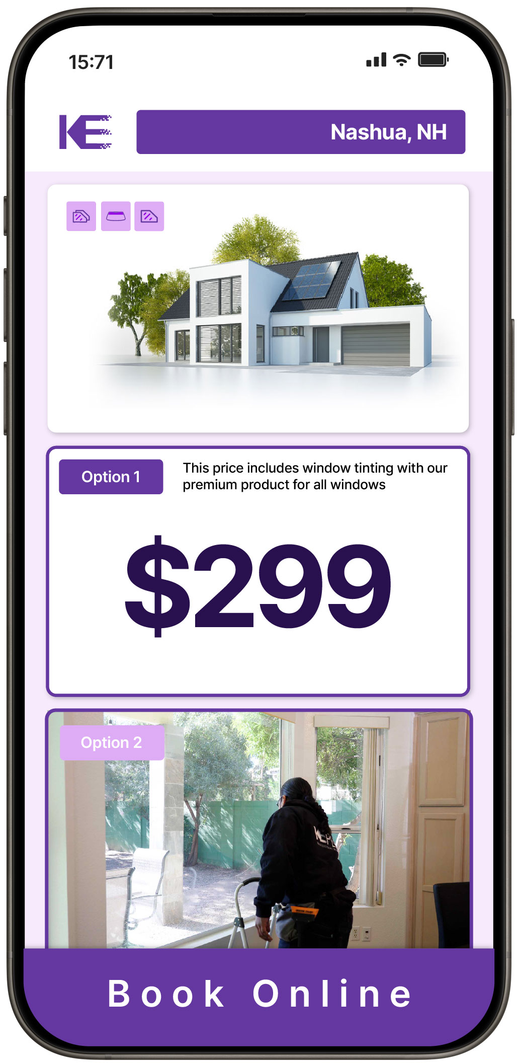 View Affordable Home Window Tinting Rates in Nashua, New Hampshire