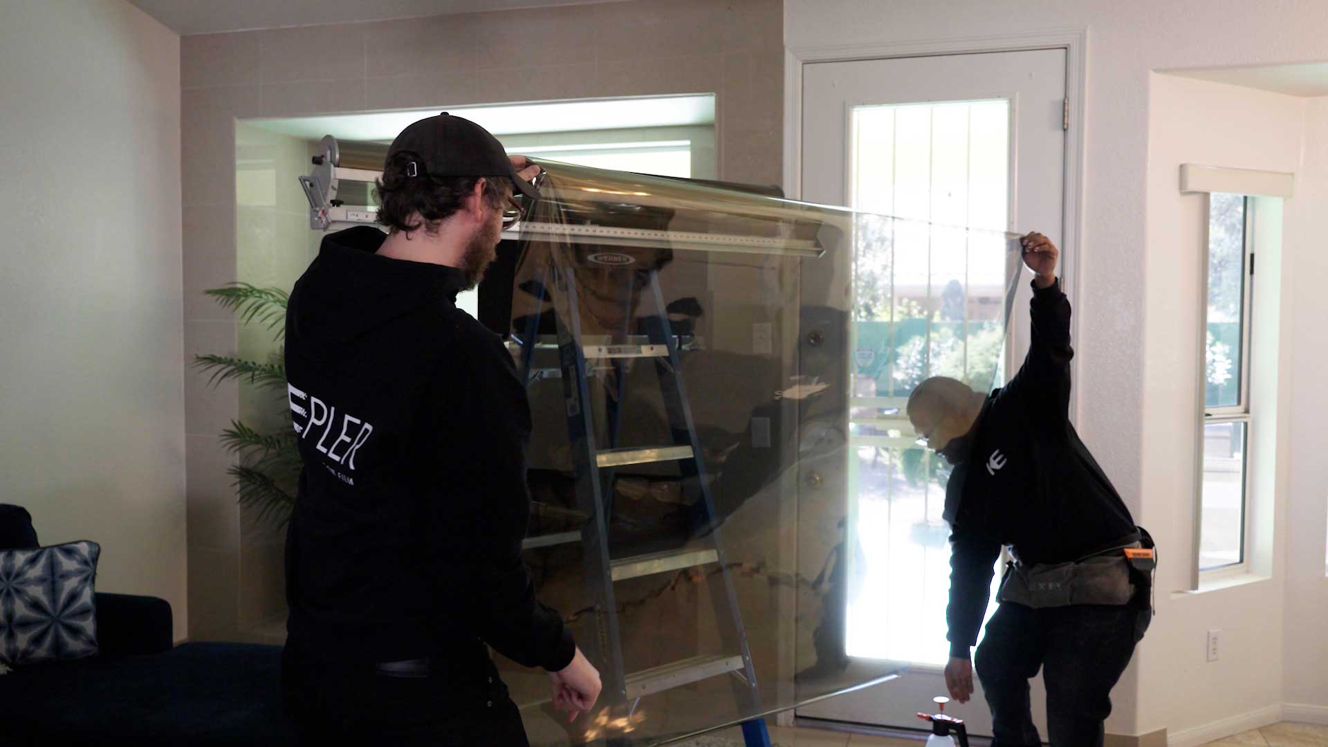 Expert House Glass Tinting Preparation in Salem