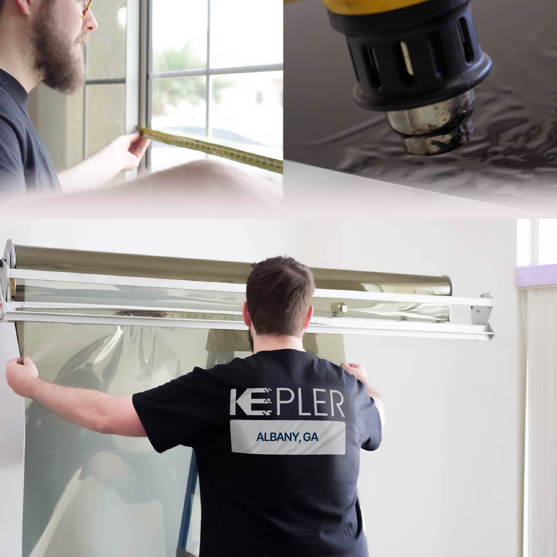 Kepler Specialist Installing Anti-Graffiti Film in Albany, Georgia