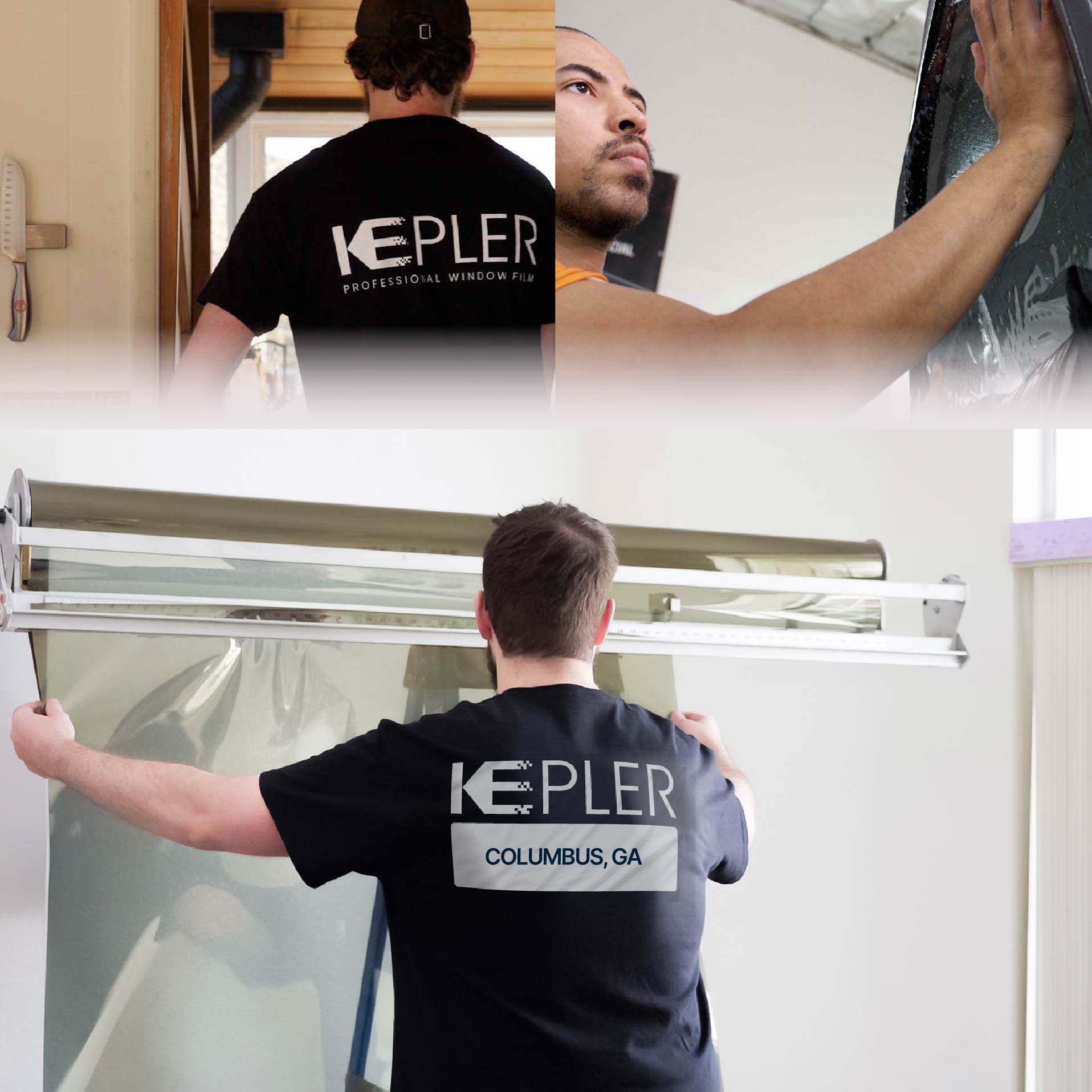Kepler Specialist Installing Anti-Graffiti Film in Columbus, Georgia