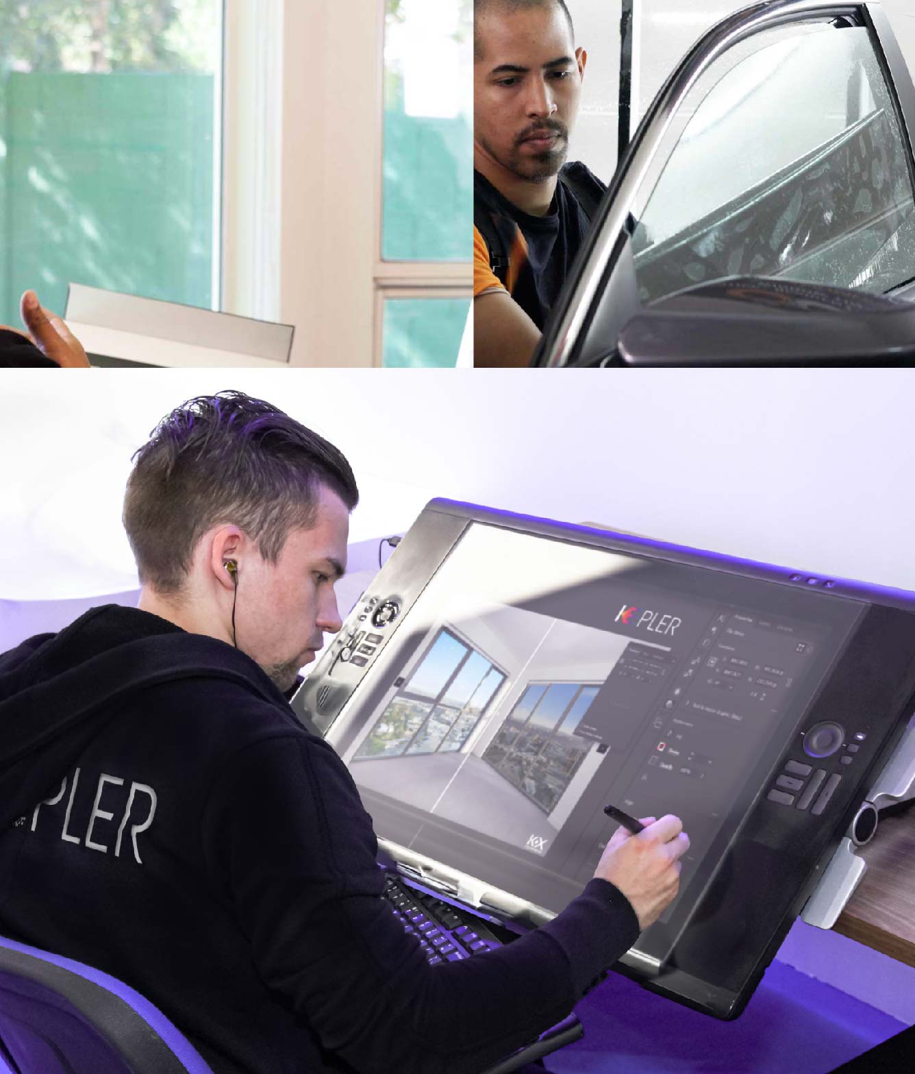 Kepler Specialist Performing Commercial Window Tinting in Huntley Huntley