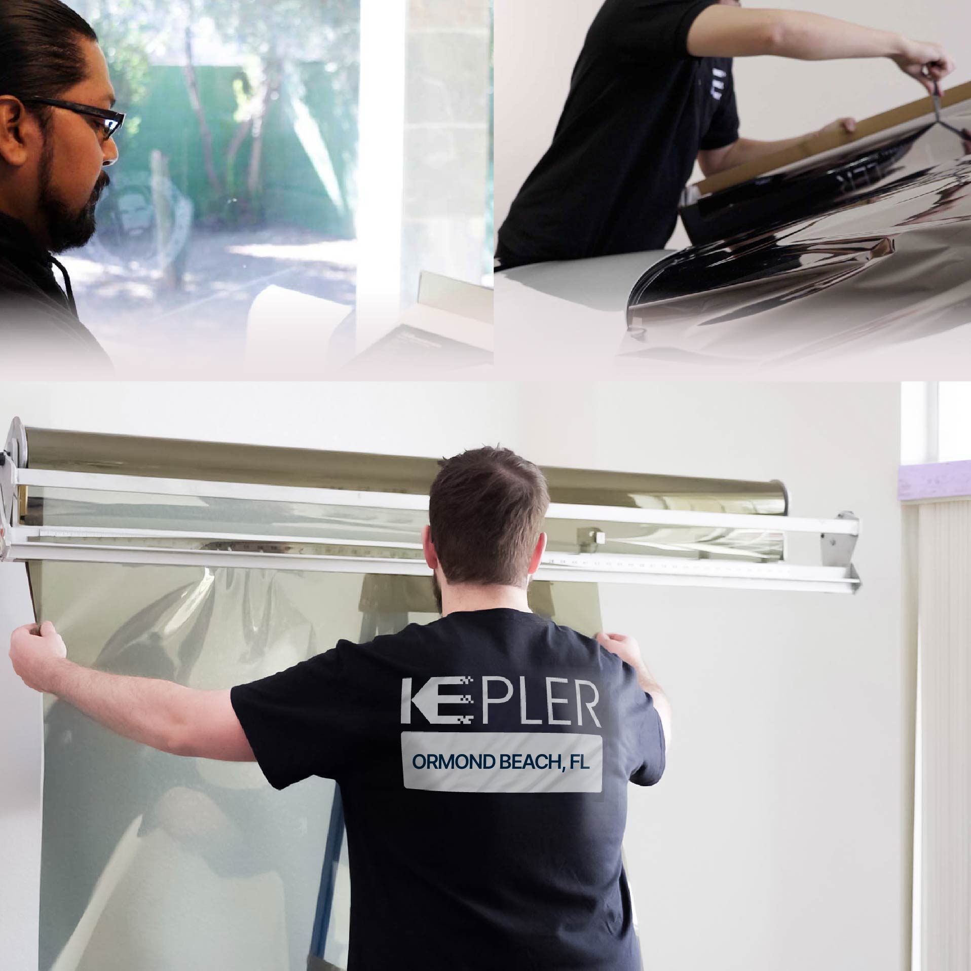 Kepler Specialist Installing Anti-Graffiti Film in Ormond Beach, Florida