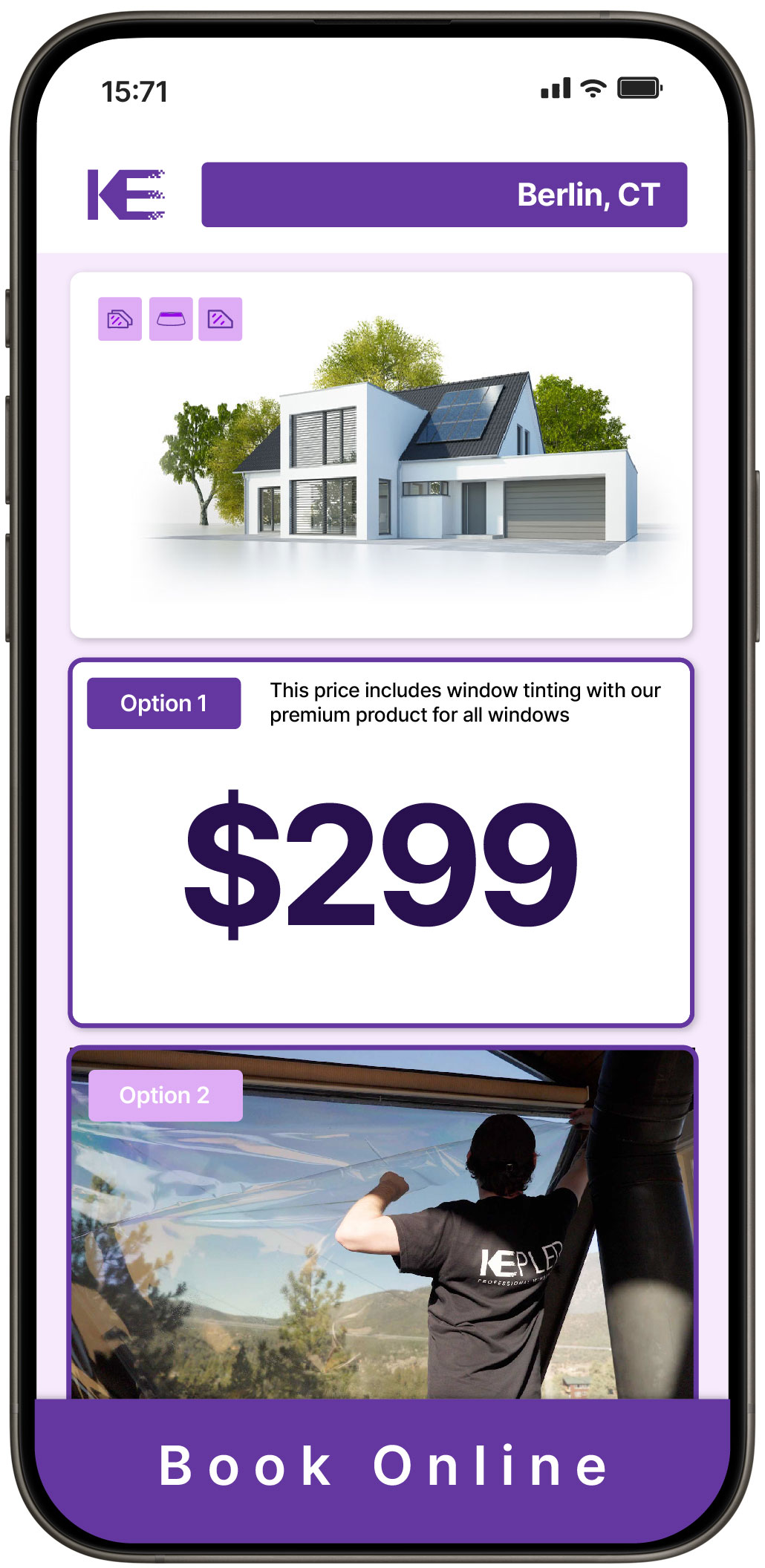 View Competitive Home Window Tinting Rates in Berlin, Connecticut