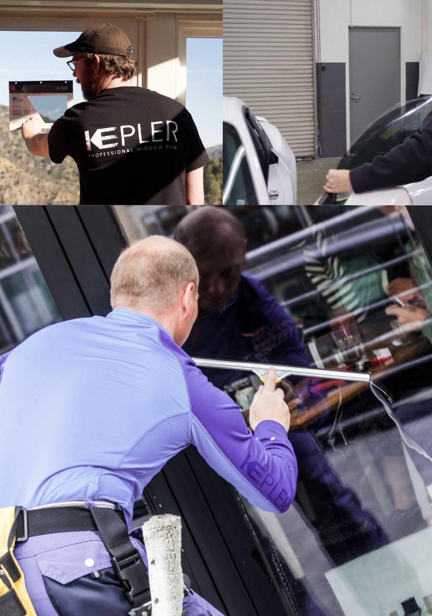 Kepler Expert Applying Anti-Graffiti Window Film to a Casselberry Shop Front