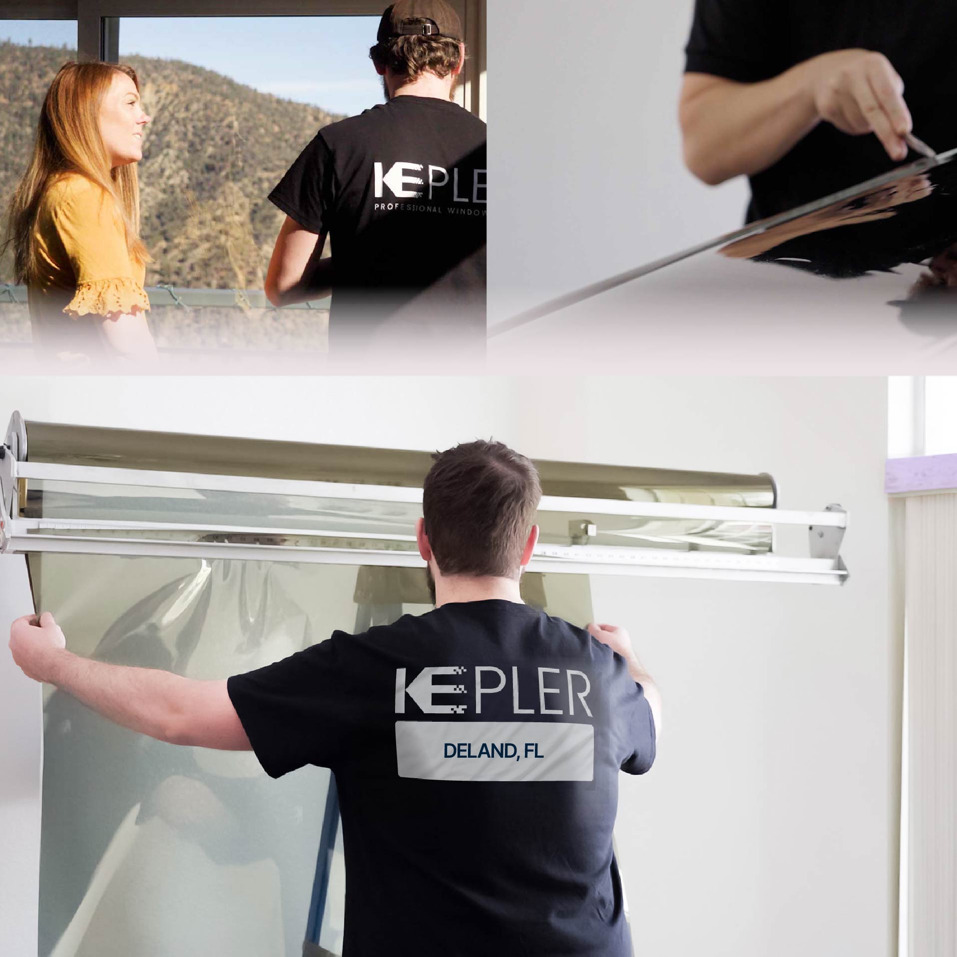 Kepler Specialist Installing Anti-Graffiti Film in DeLand, Florida