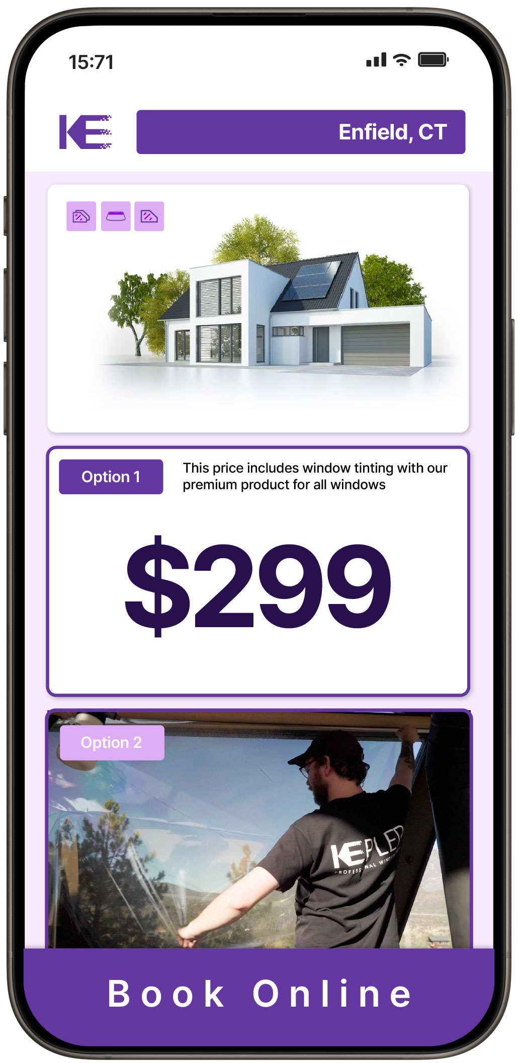 View Reasonable Home Window Tinting Rates in Enfield, Connecticut