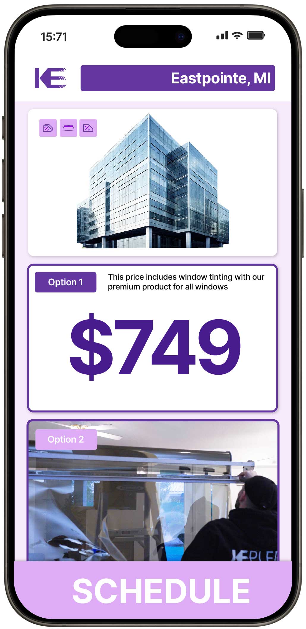 View Reasonable Safety and Security Window Film Costs in Eastpointe, Michigan