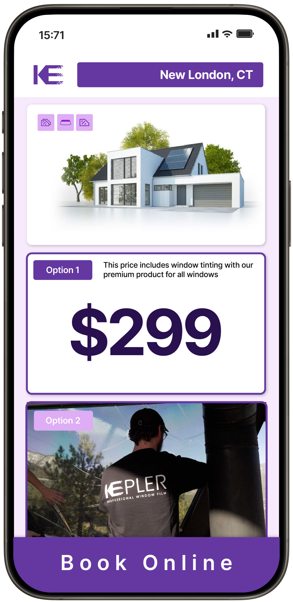 View Reasonable Home Window Tinting Prices in New London, Connecticut