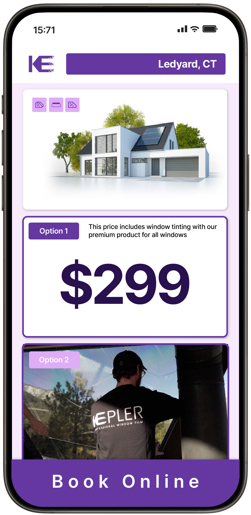 View Competitive Home Window Tinting Rates in Ledyard, Connecticut