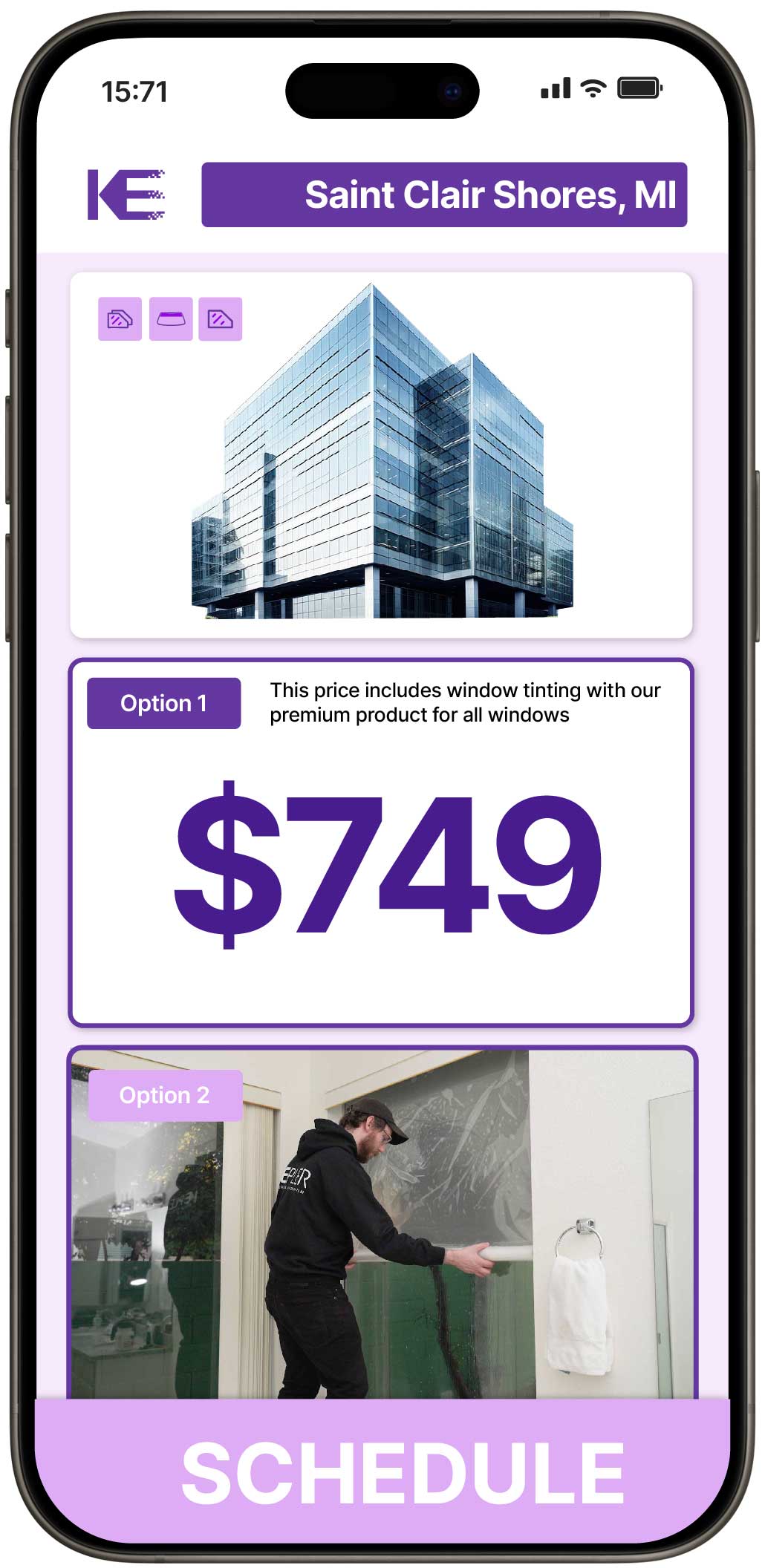 View Reasonable Safety and Security Window Film Costs in Saint Clair Shores, Michigan