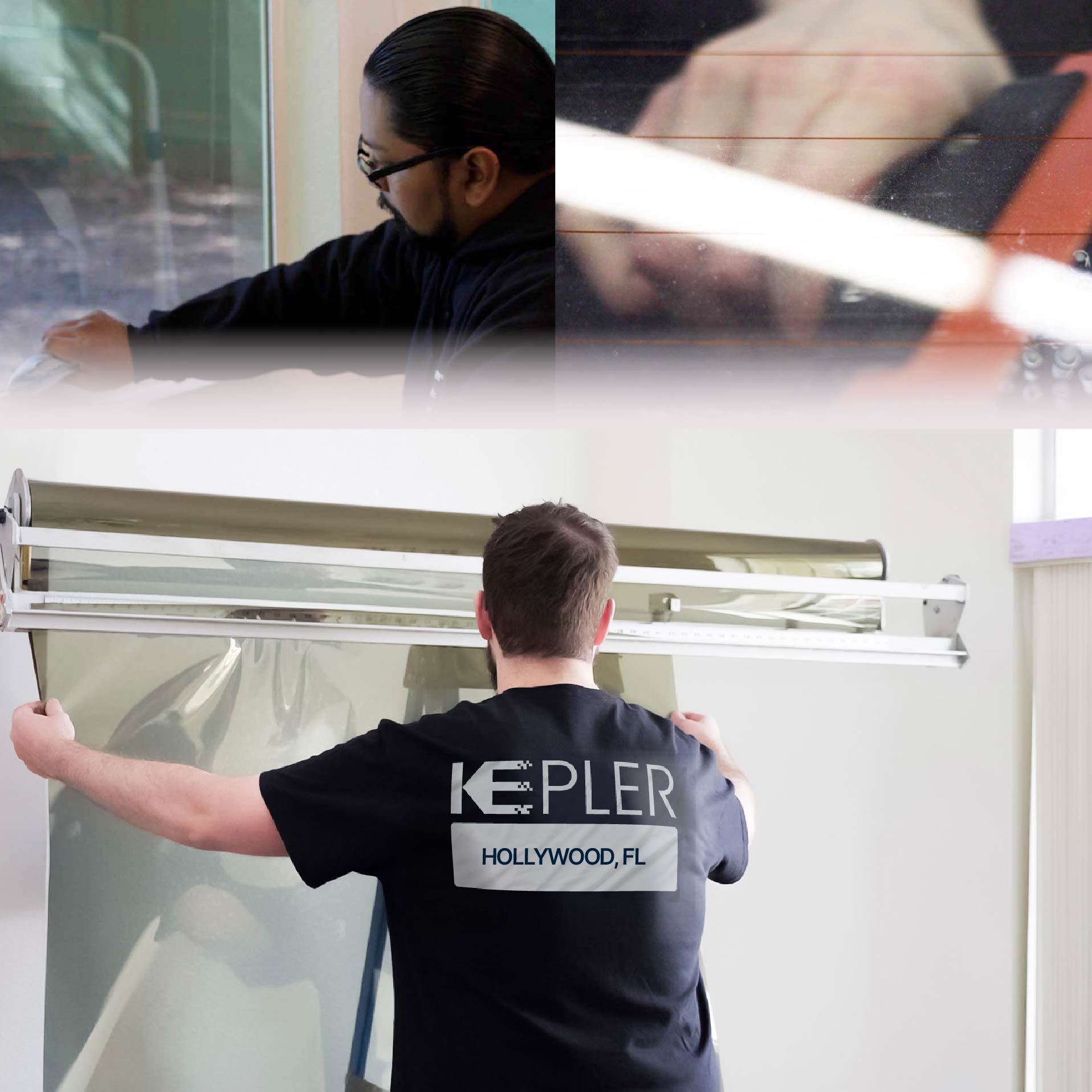 Kepler Specialist Installing Anti-Graffiti Film in Hollywood, Florida