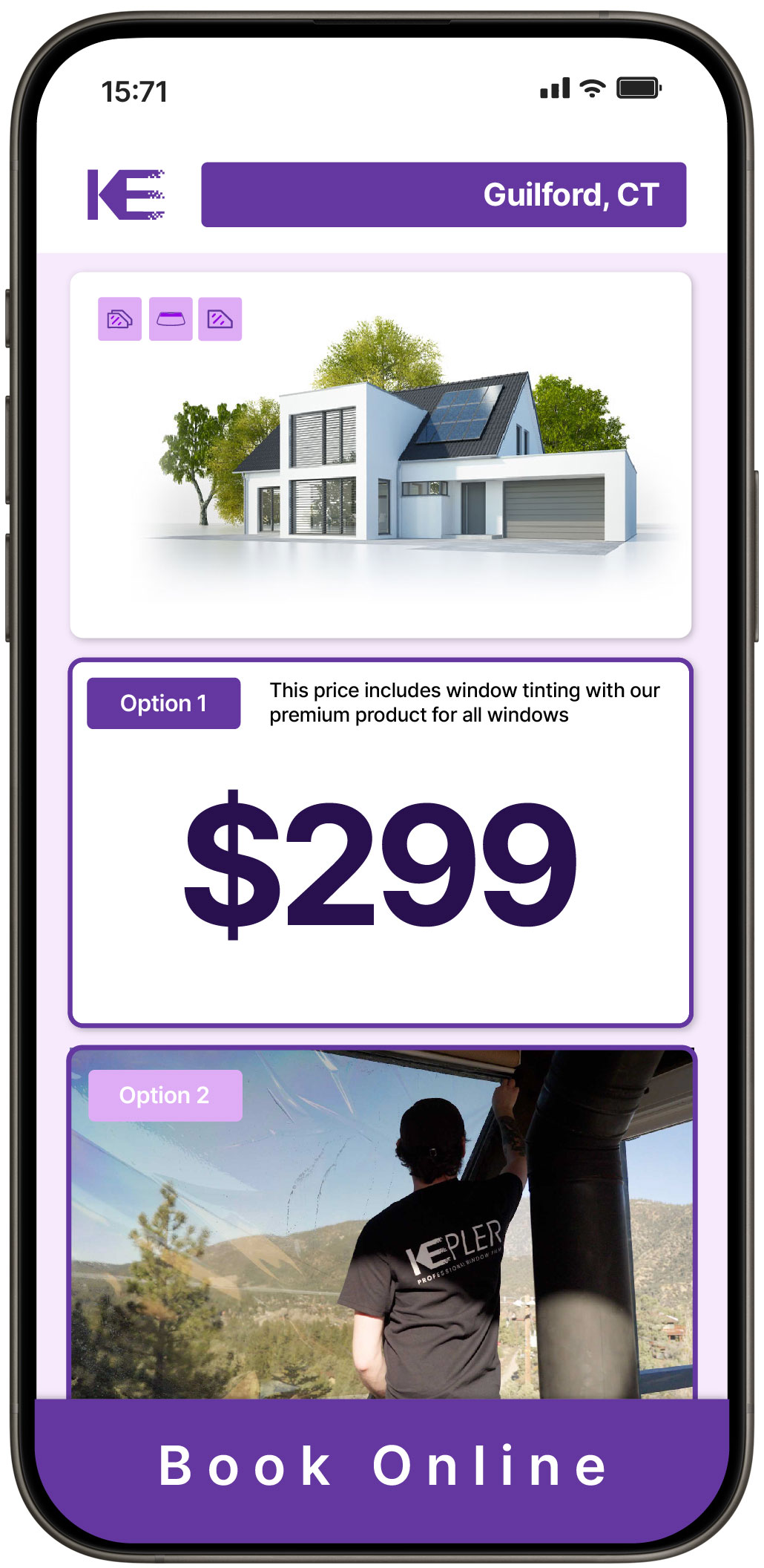 View Affordable Home Window Tinting Prices in Guilford, Connecticut