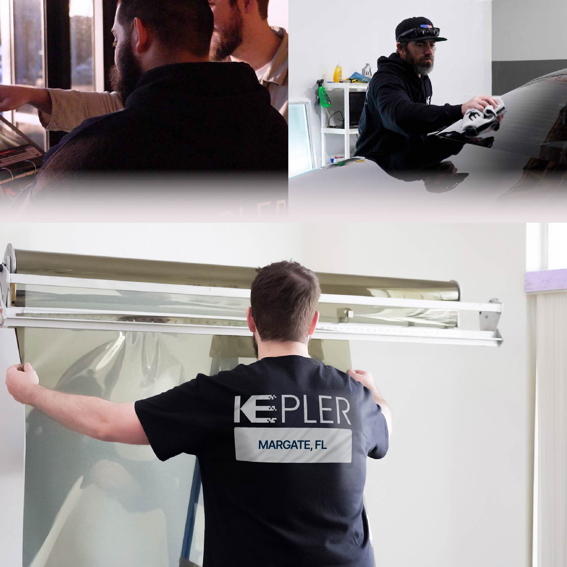 Kepler Specialist Installing Anti-Graffiti Film in Margate, Florida