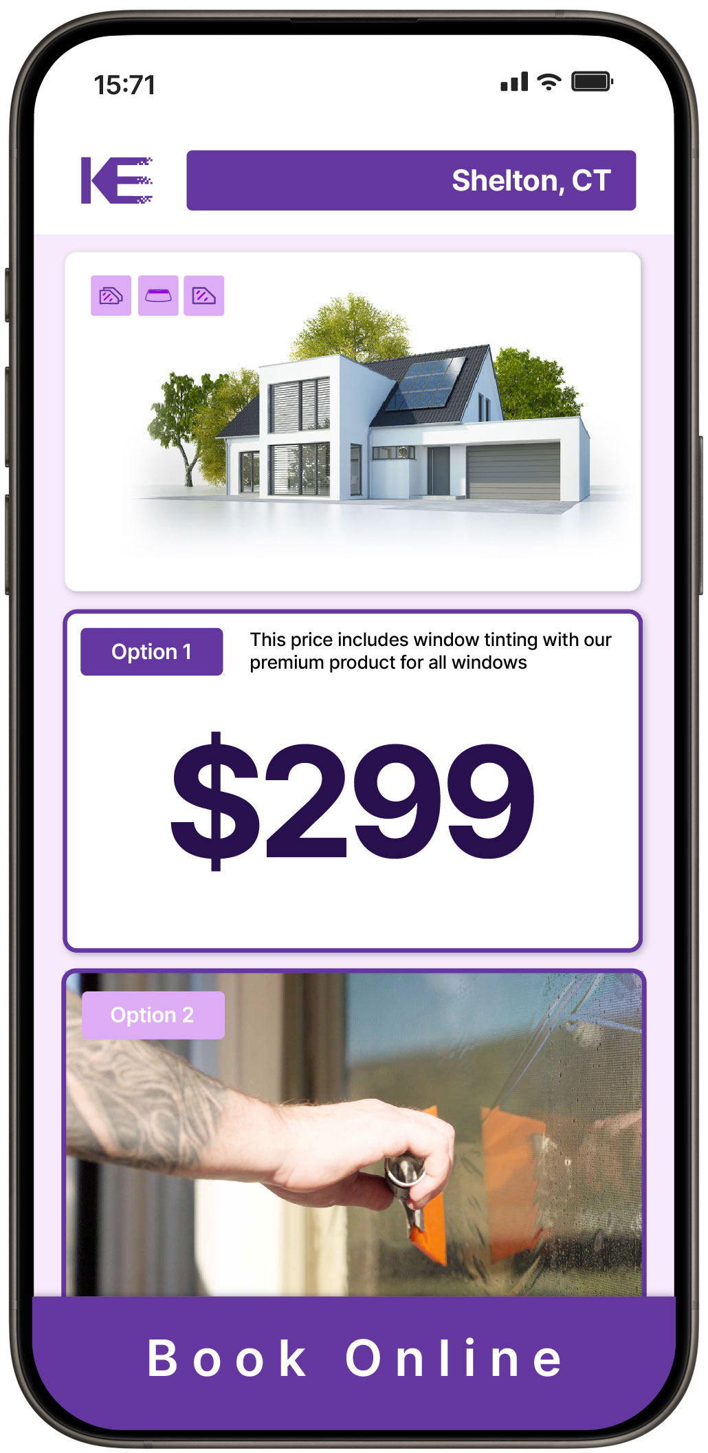 View Competitive Home Window Tinting Costs in Shelton, Connecticut