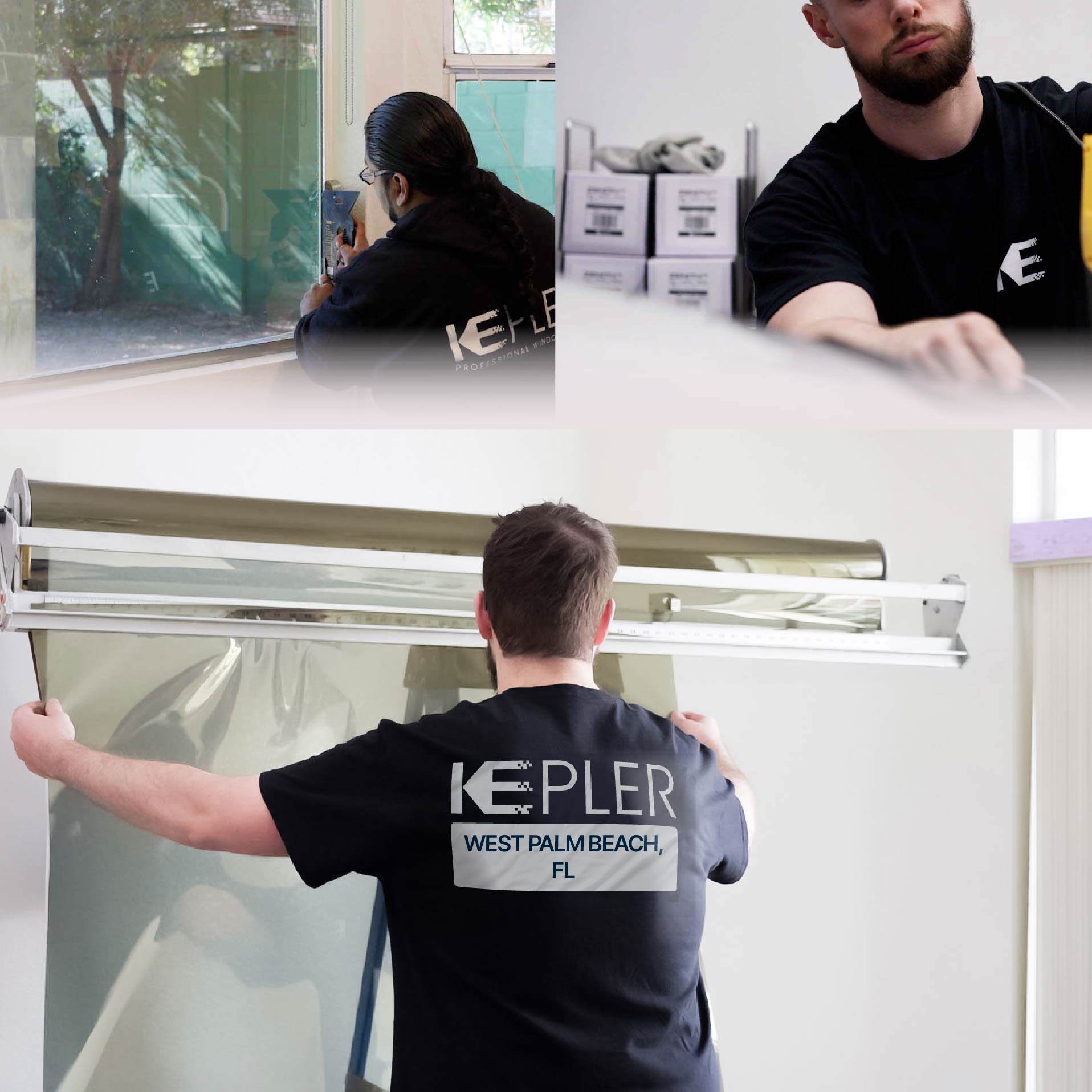 Kepler Specialist Installing Anti-Graffiti Film in West Palm Beach, Florida