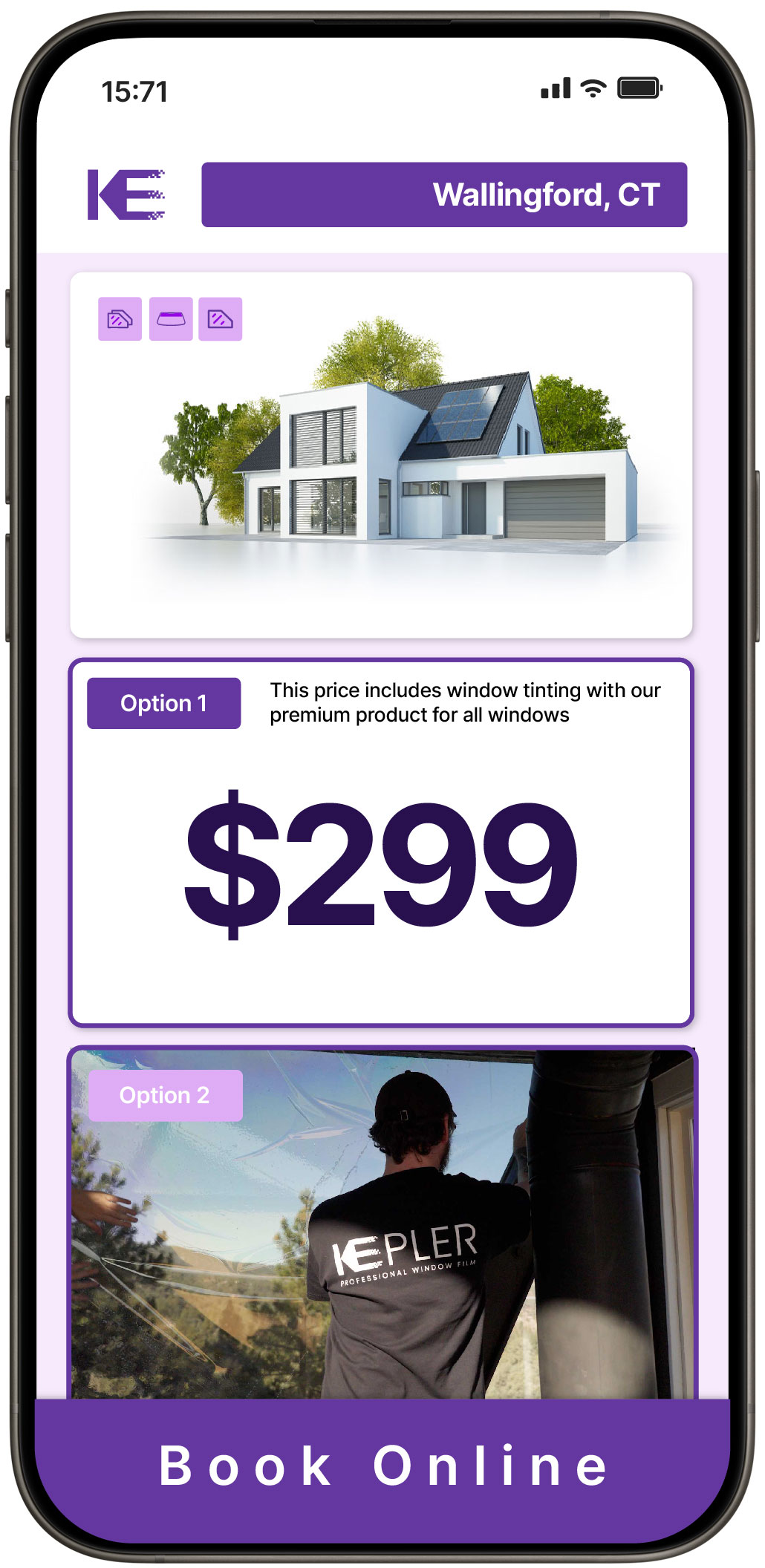 View Competitive Home Window Tinting Rates in Wallingford, Connecticut