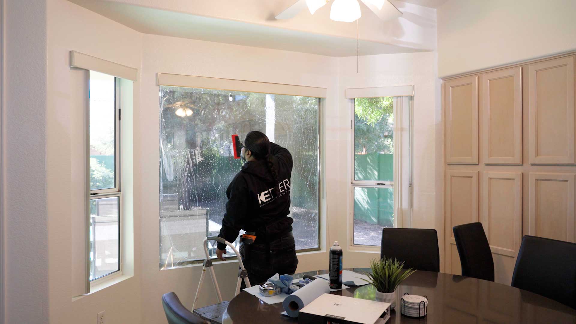 Skilled Shop Glass Safety Film Installation in Westland