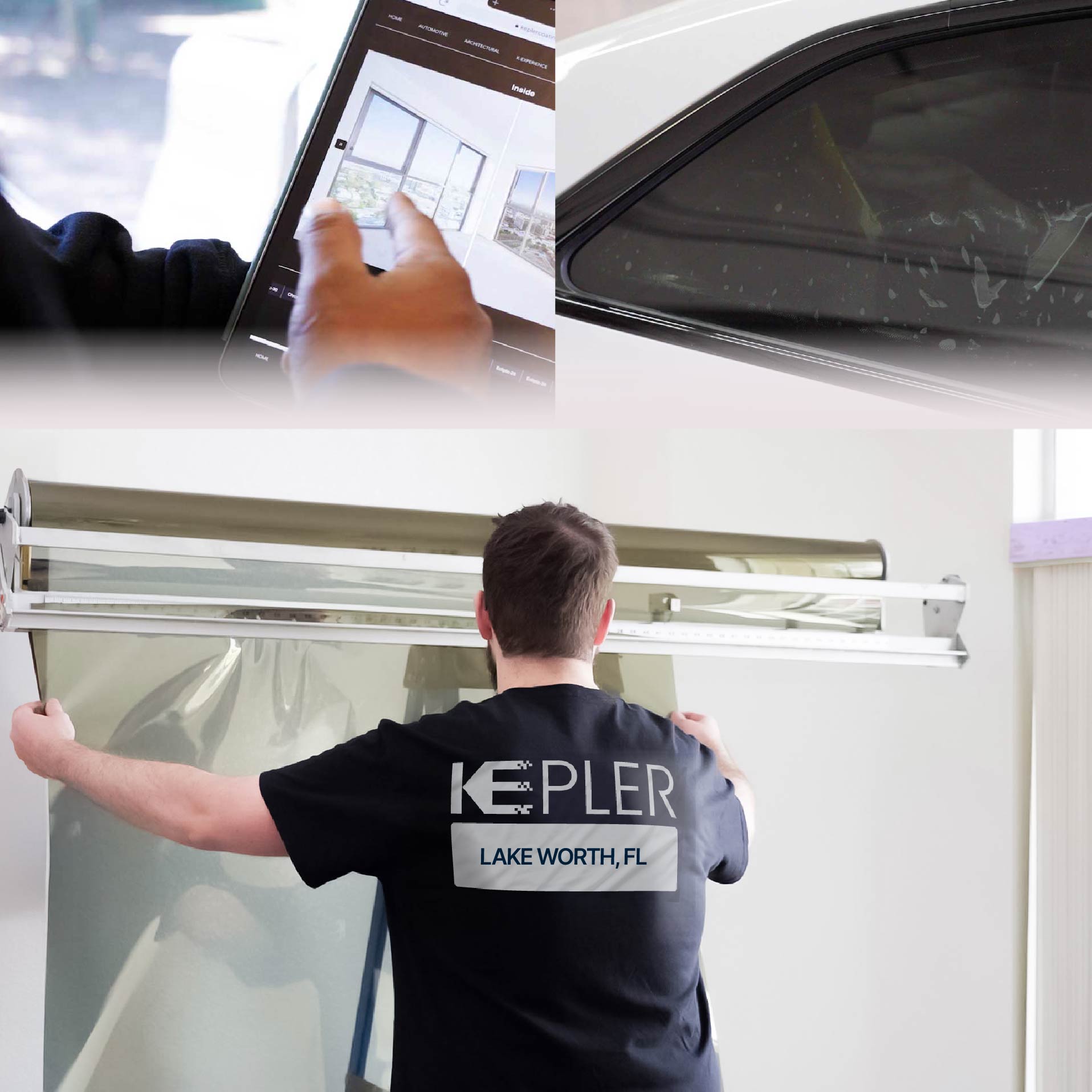 Kepler Specialist Installing Anti-Graffiti Film in Lake Worth, Florida