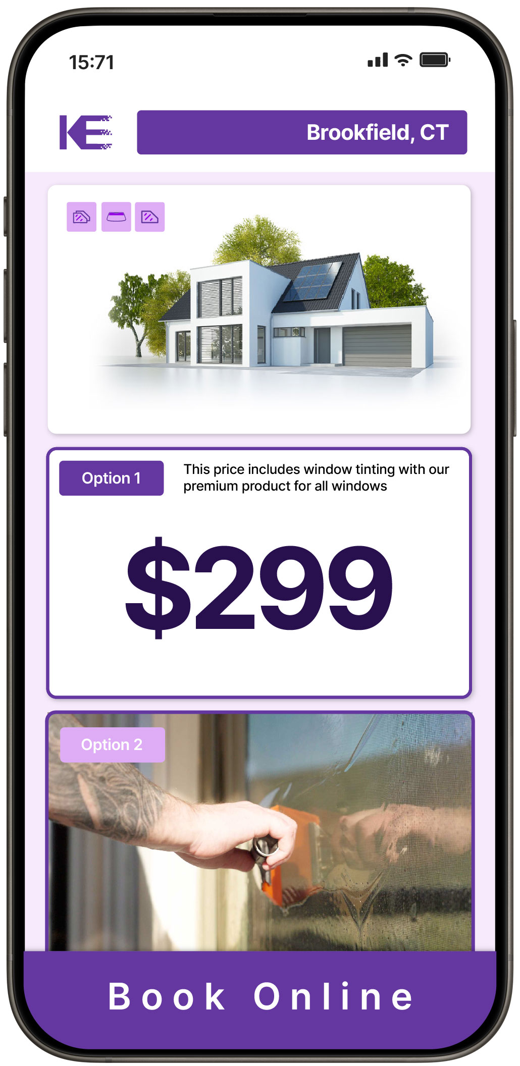 View Reasonable Home Window Tinting Rates in Brookfield, Connecticut