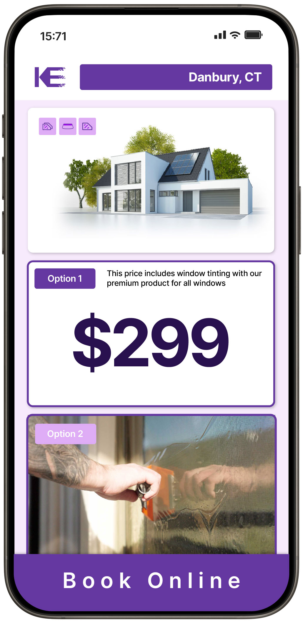 View Affordable Home Window Tinting Rates in Danbury, Connecticut