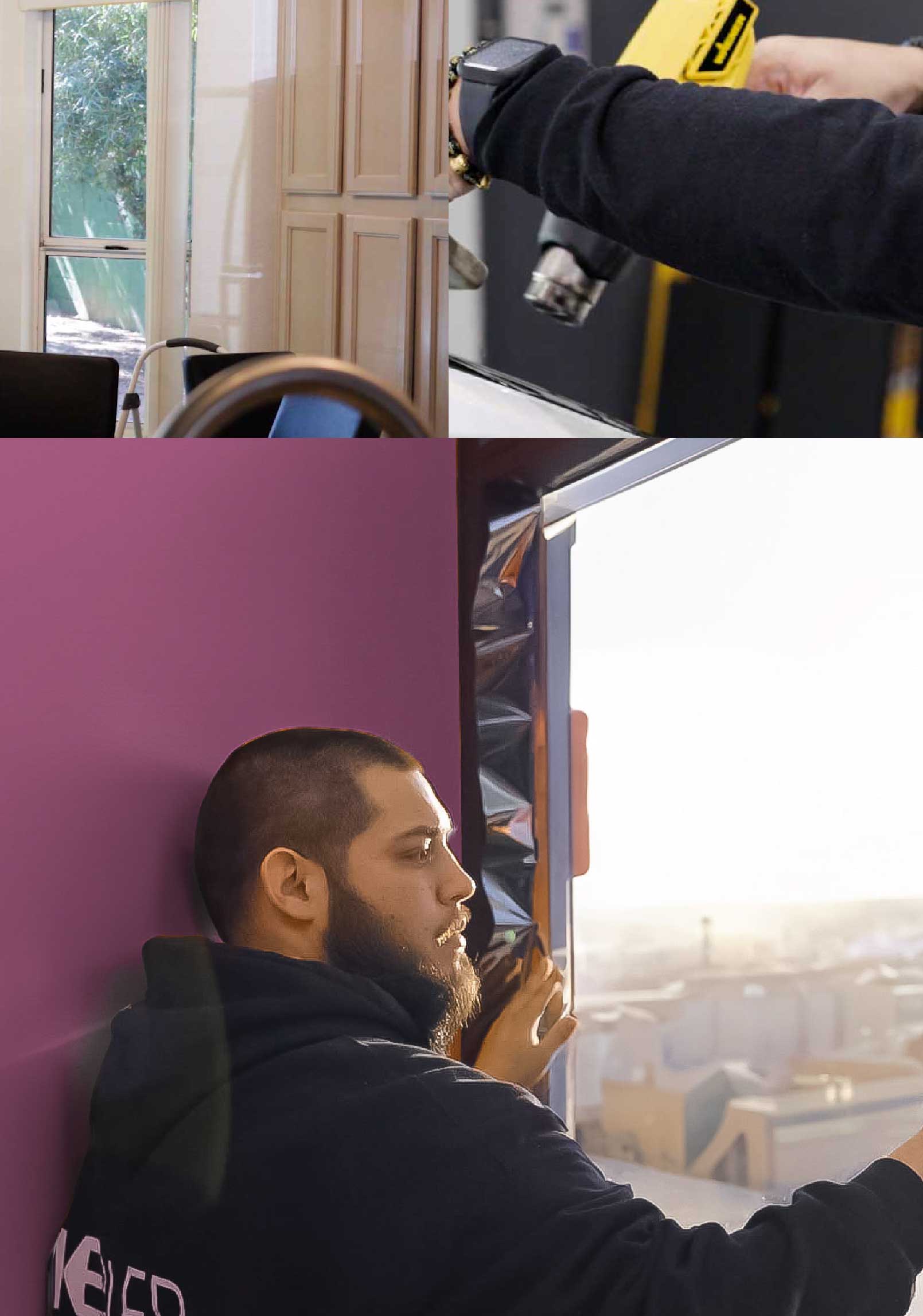 Kepler Specialist Installing Security Window Film in Pontiac Michigan