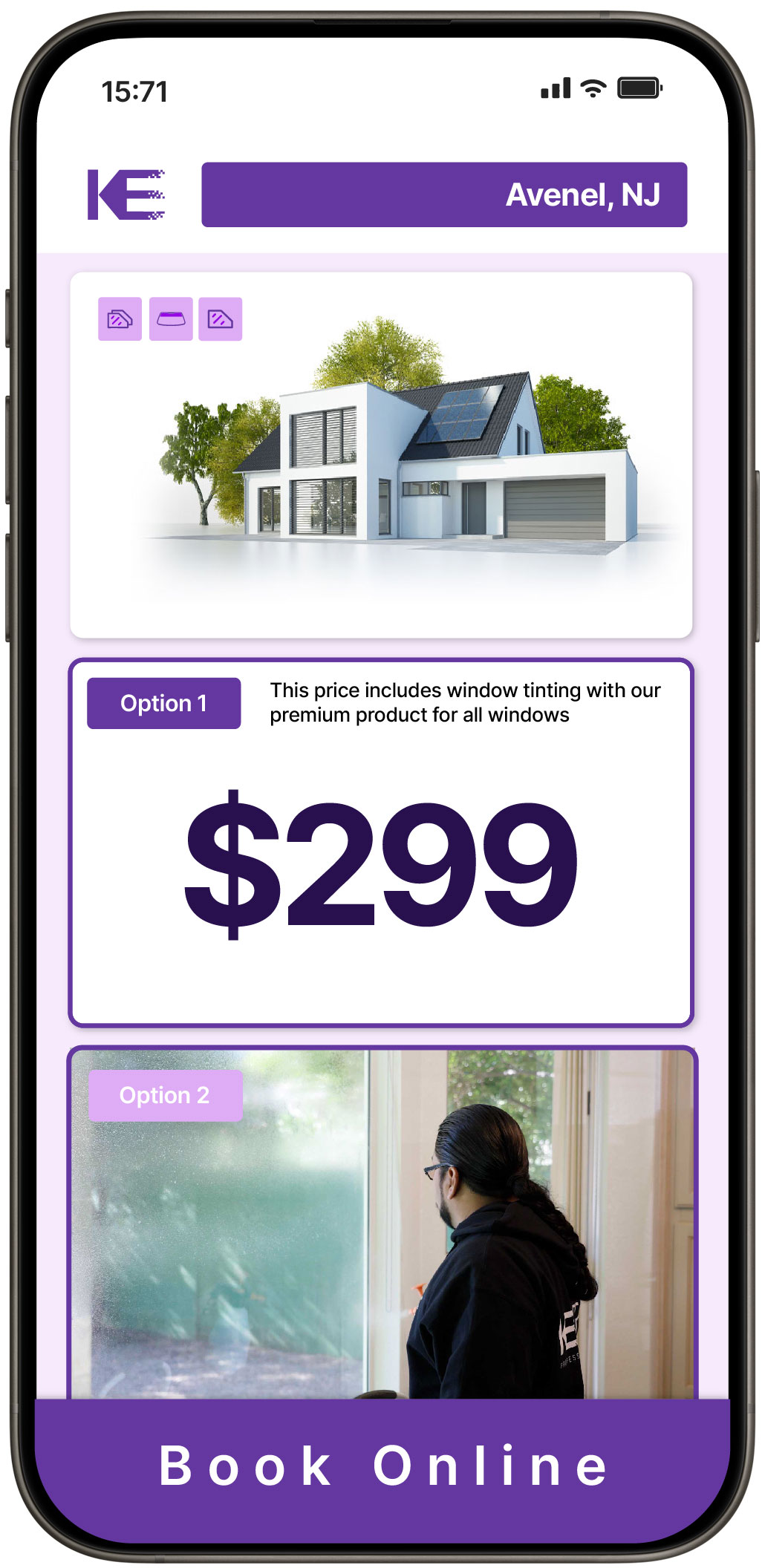 View Affordable Home Window Tinting Prices in Avenel, New Jersey