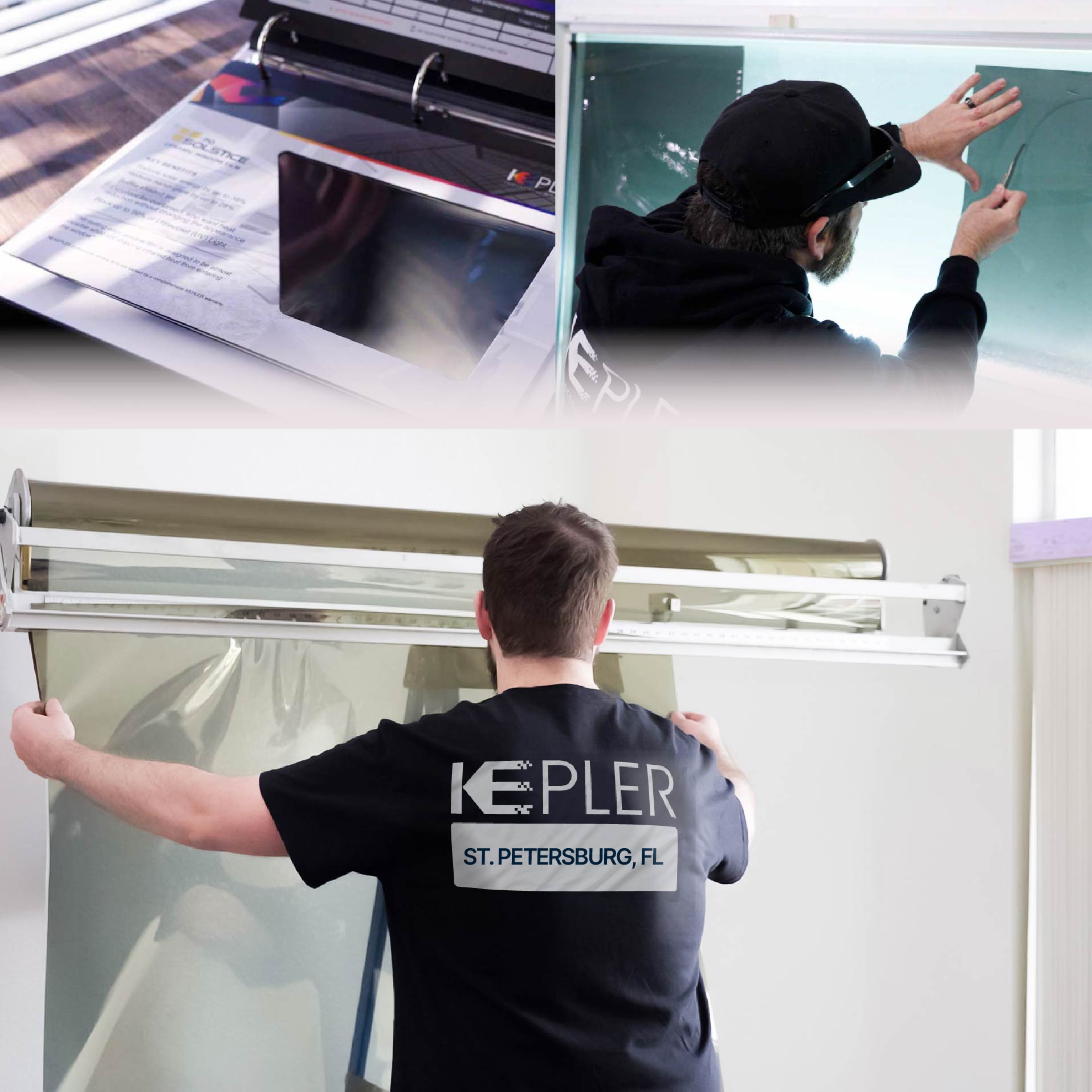 Kepler Specialist Installing Anti-Graffiti Film in St. Petersburg, Florida
