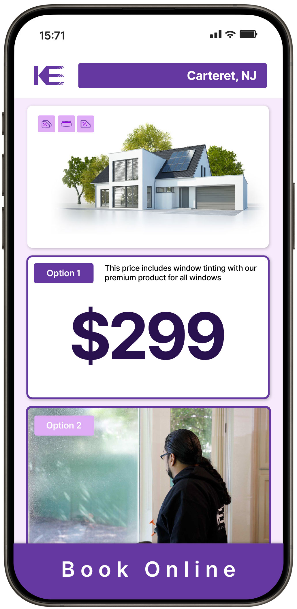 View Reasonable Home Window Tinting Rates in Carteret, New Jersey