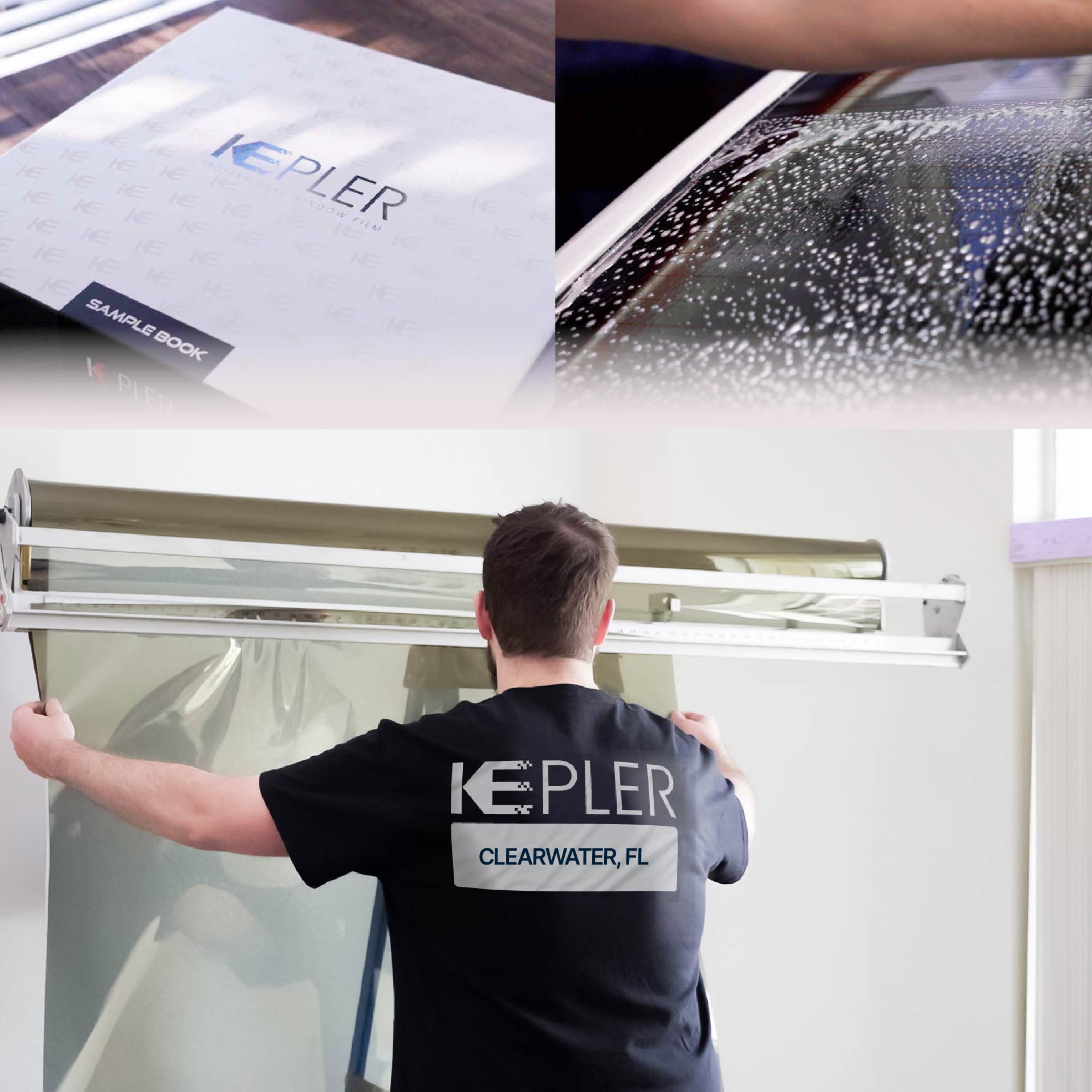 Kepler Specialist Installing Anti-Graffiti Film in Clearwater, Florida