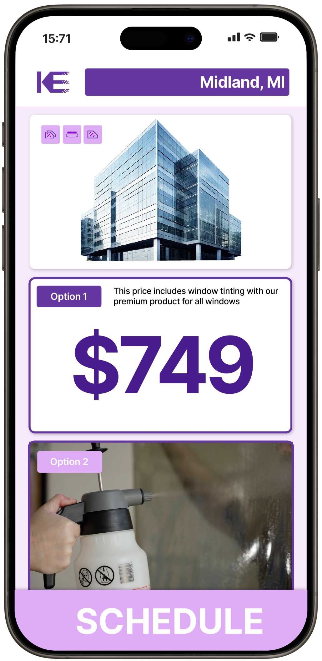 View Reasonable Safety and Security Window Film Costs in Midland, Michigan