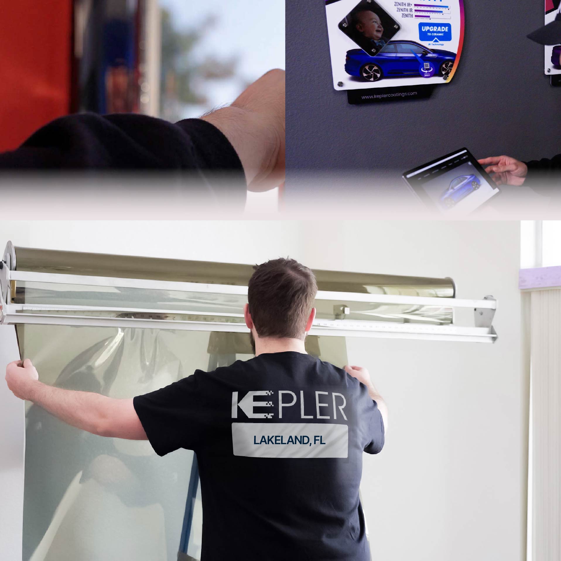 Kepler Specialist Installing Anti-Graffiti Film in Lakeland, Florida