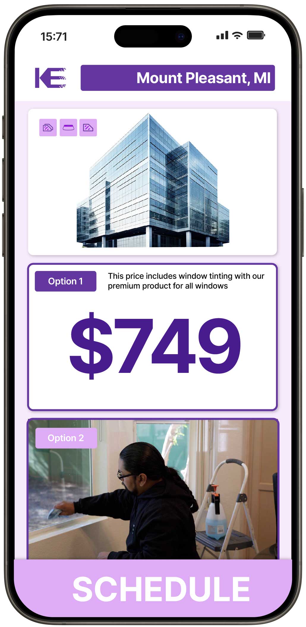 View Affordable Safety and Security Window Film Prices in Mount Pleasant, Michigan