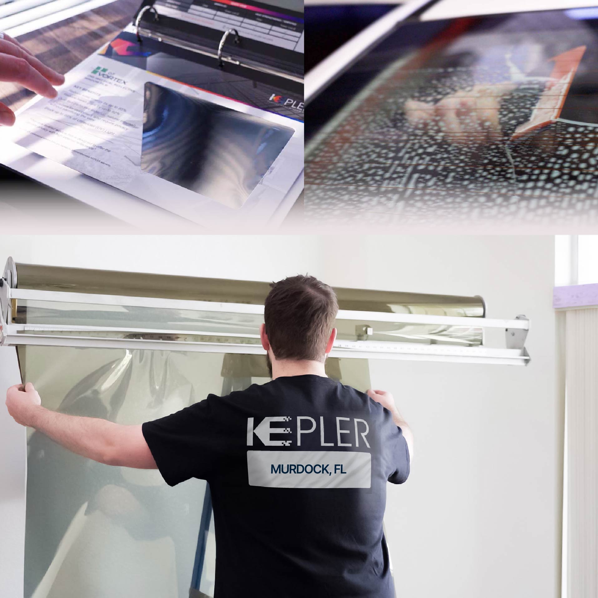 Kepler Specialist Installing Anti-Graffiti Film in Murdock, Florida
