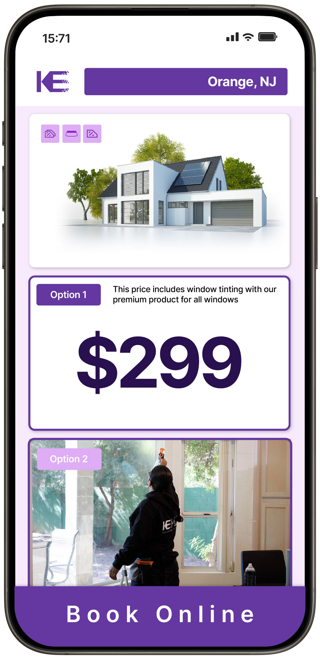 View Affordable Home Window Tinting Prices in Orange, New Jersey