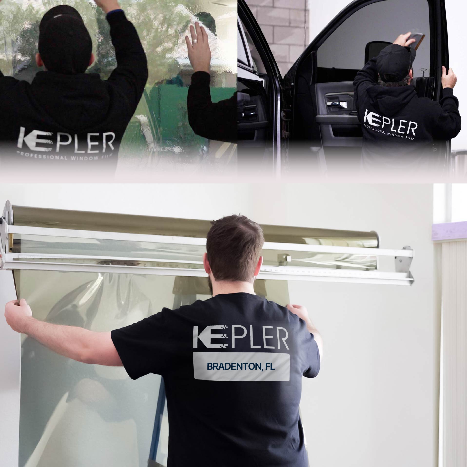 Kepler Specialist Installing Anti-Graffiti Film in Bradenton, Florida