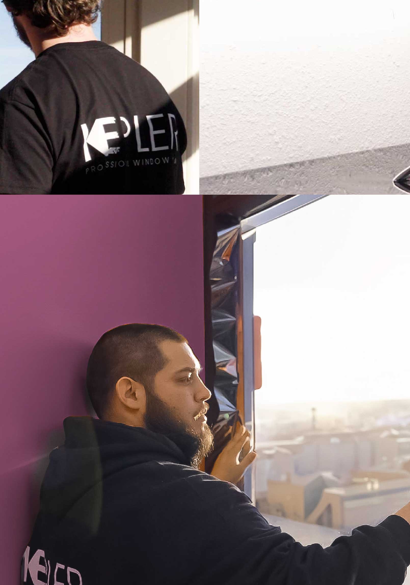 Kepler Specialist Installing Security Window Film in Muskegon Michigan