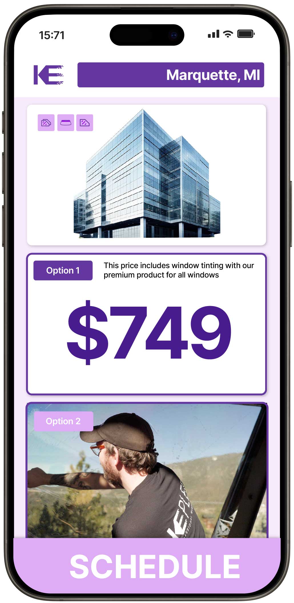 View Reasonable Safety and Security Window Film Prices in Marquette, Michigan