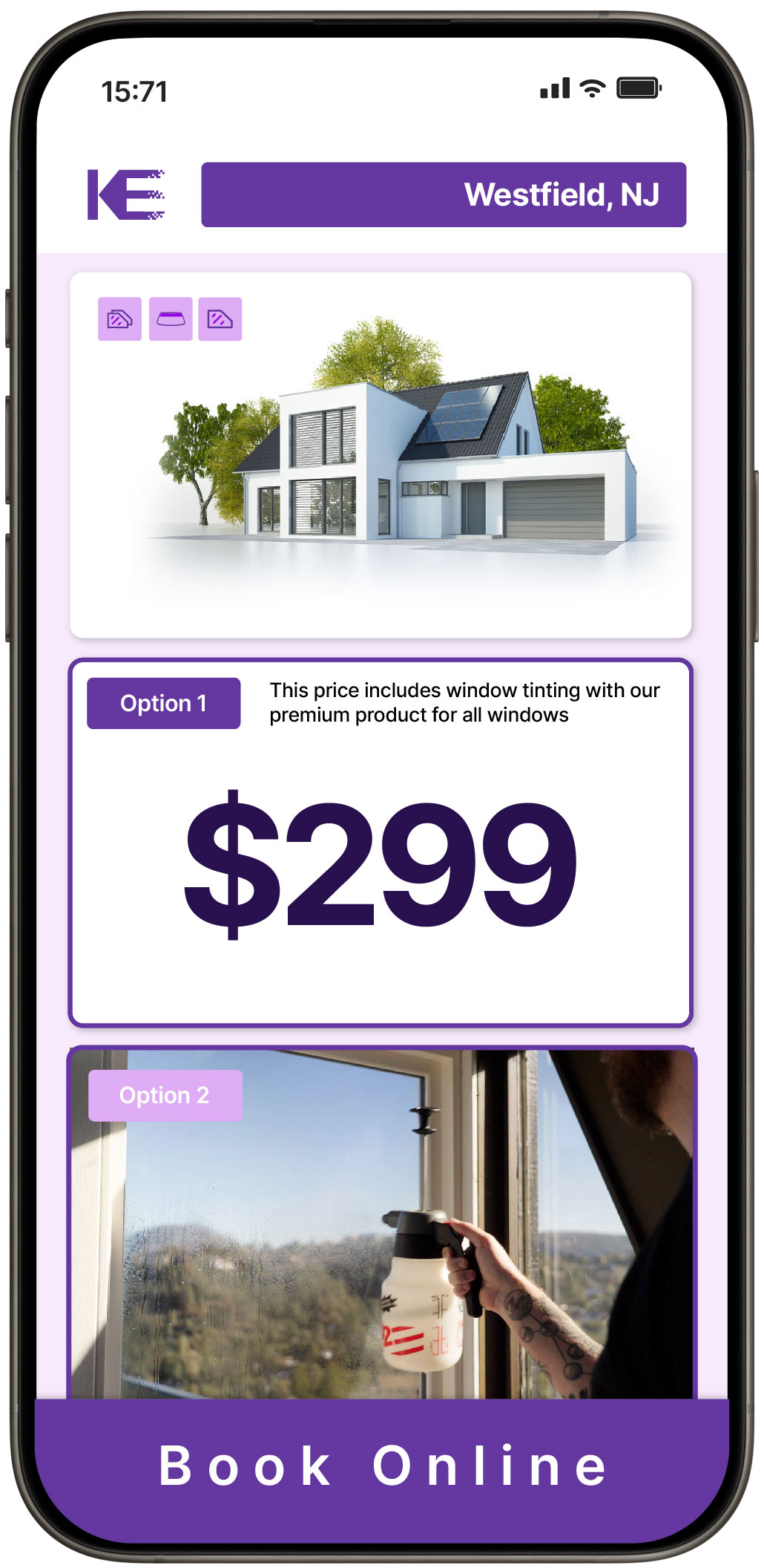 View Competitive Home Window Tinting Costs in Westfield, New Jersey