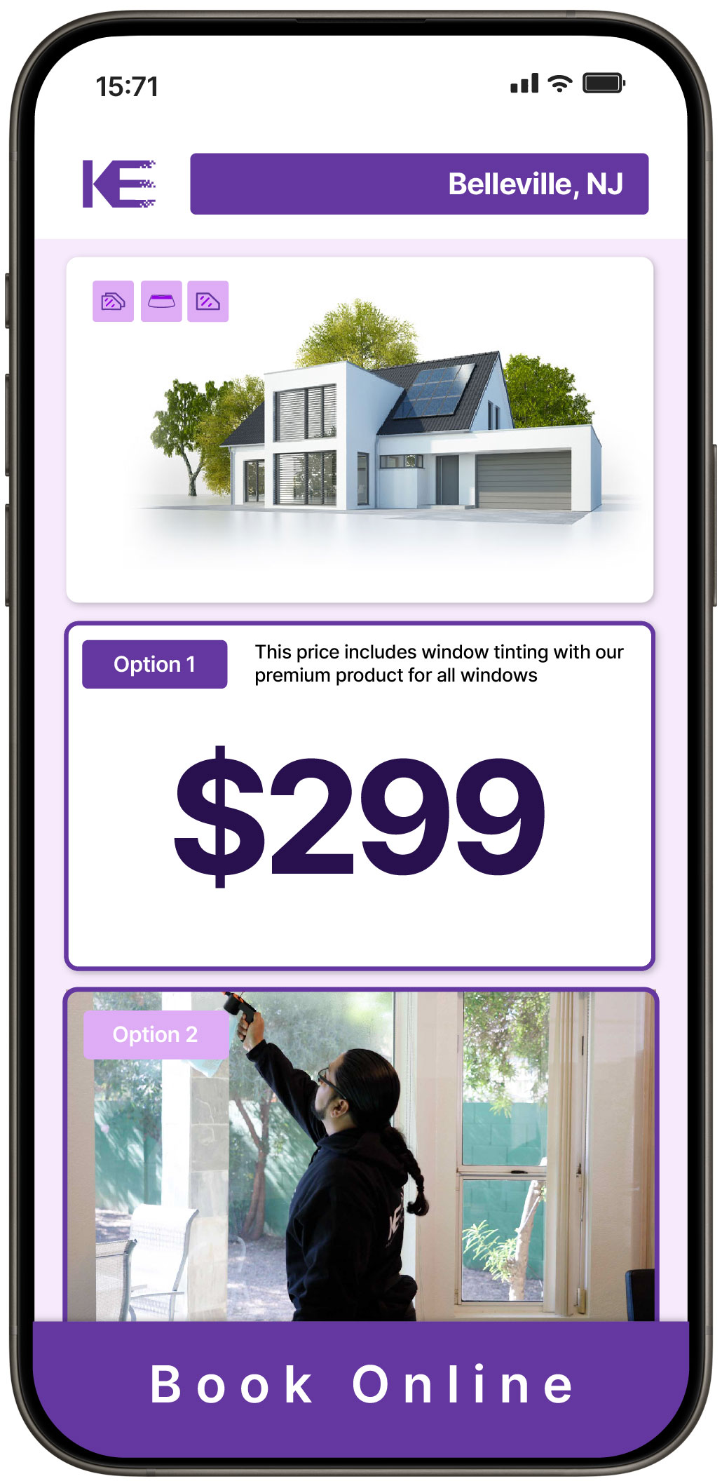 View Competitive Home Window Tinting Rates in Belleville, New Jersey