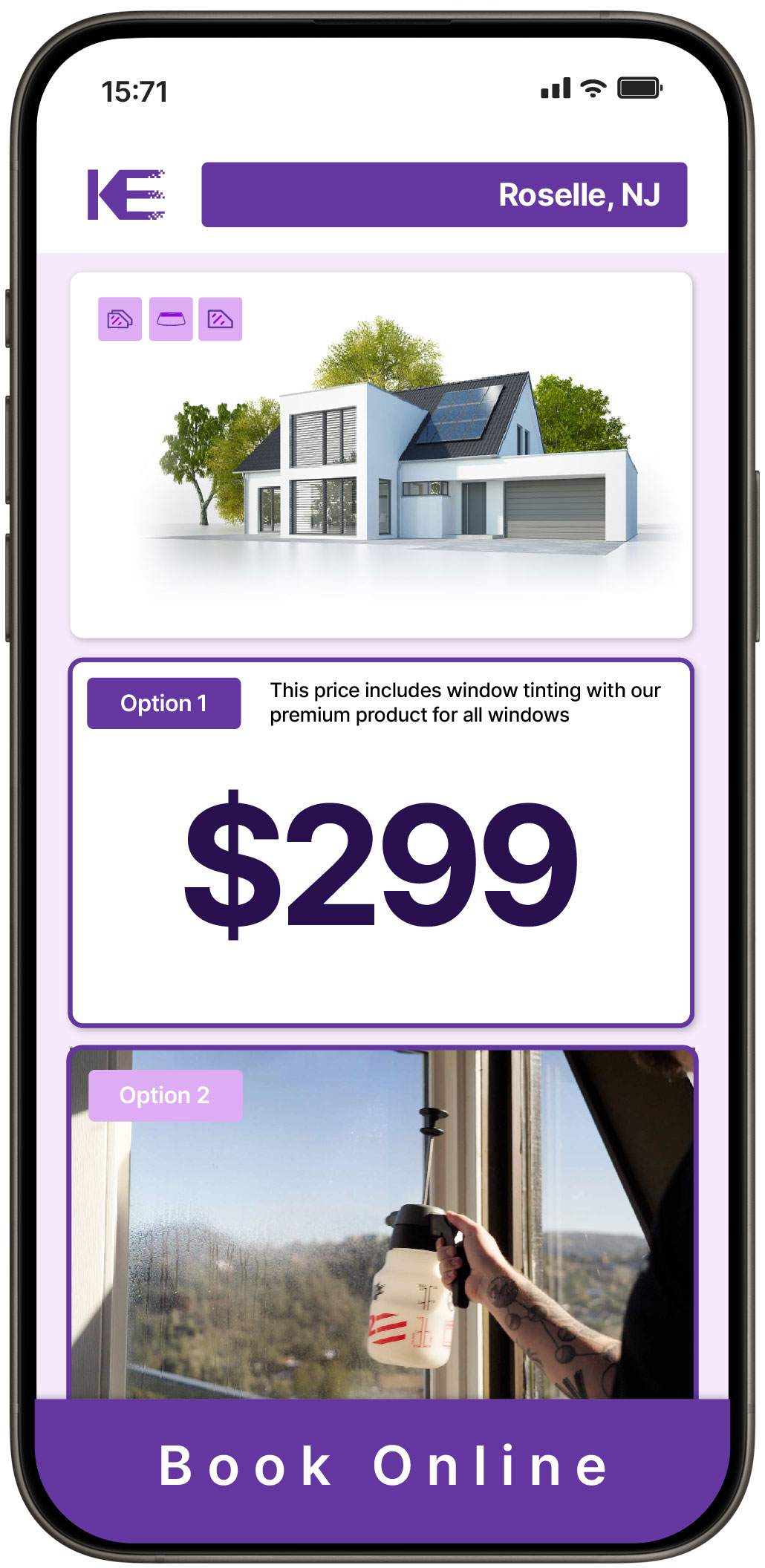 View Competitive Home Window Tinting Prices in Roselle, New Jersey