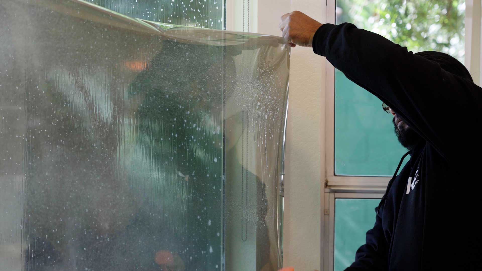 Expert Office Safety and Security Window Film Preparation in Des Moines