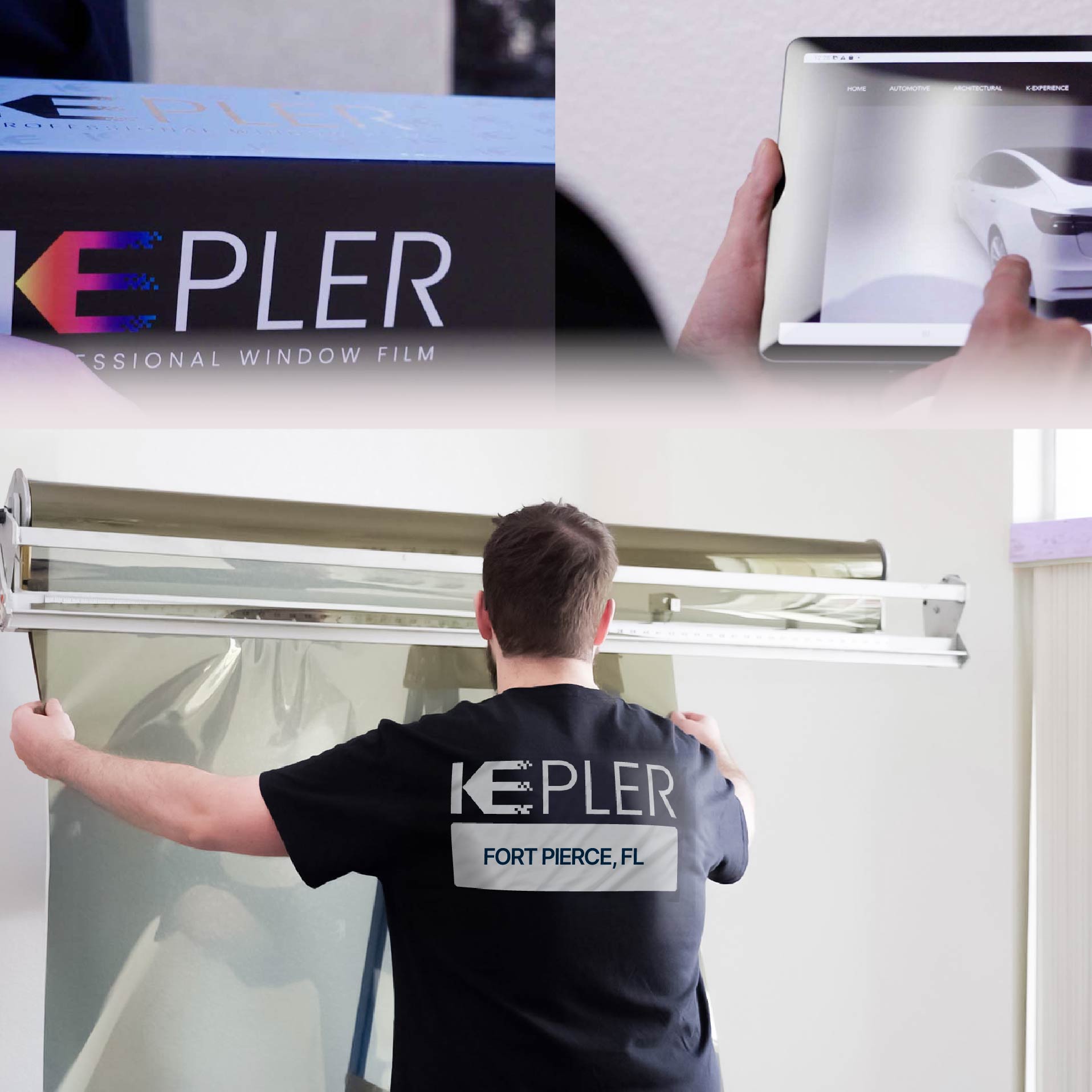Kepler Specialist Installing Anti-Graffiti Film in Fort Pierce, Florida