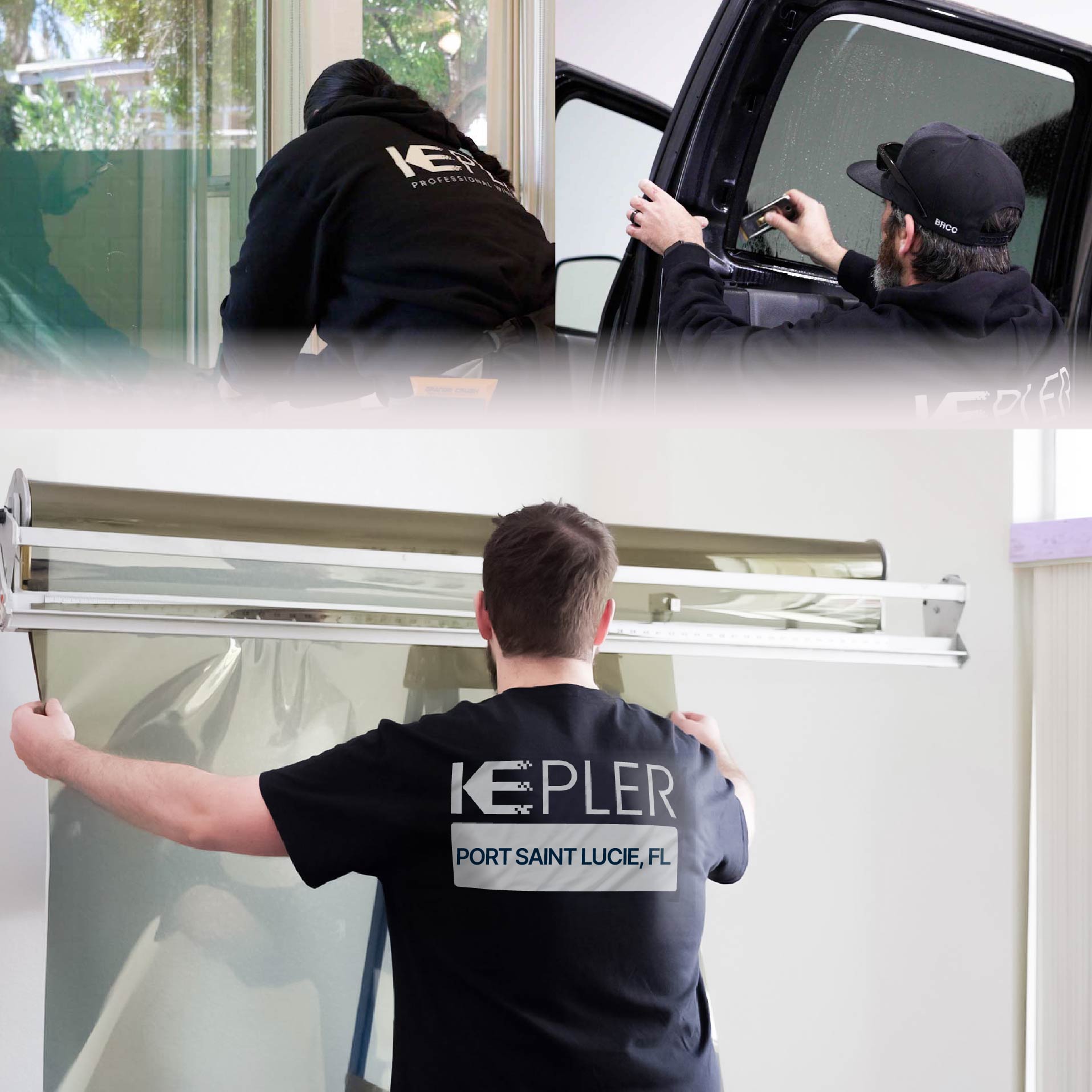 Kepler Specialist Installing Anti-Graffiti Film in Port Saint Lucie, Florida