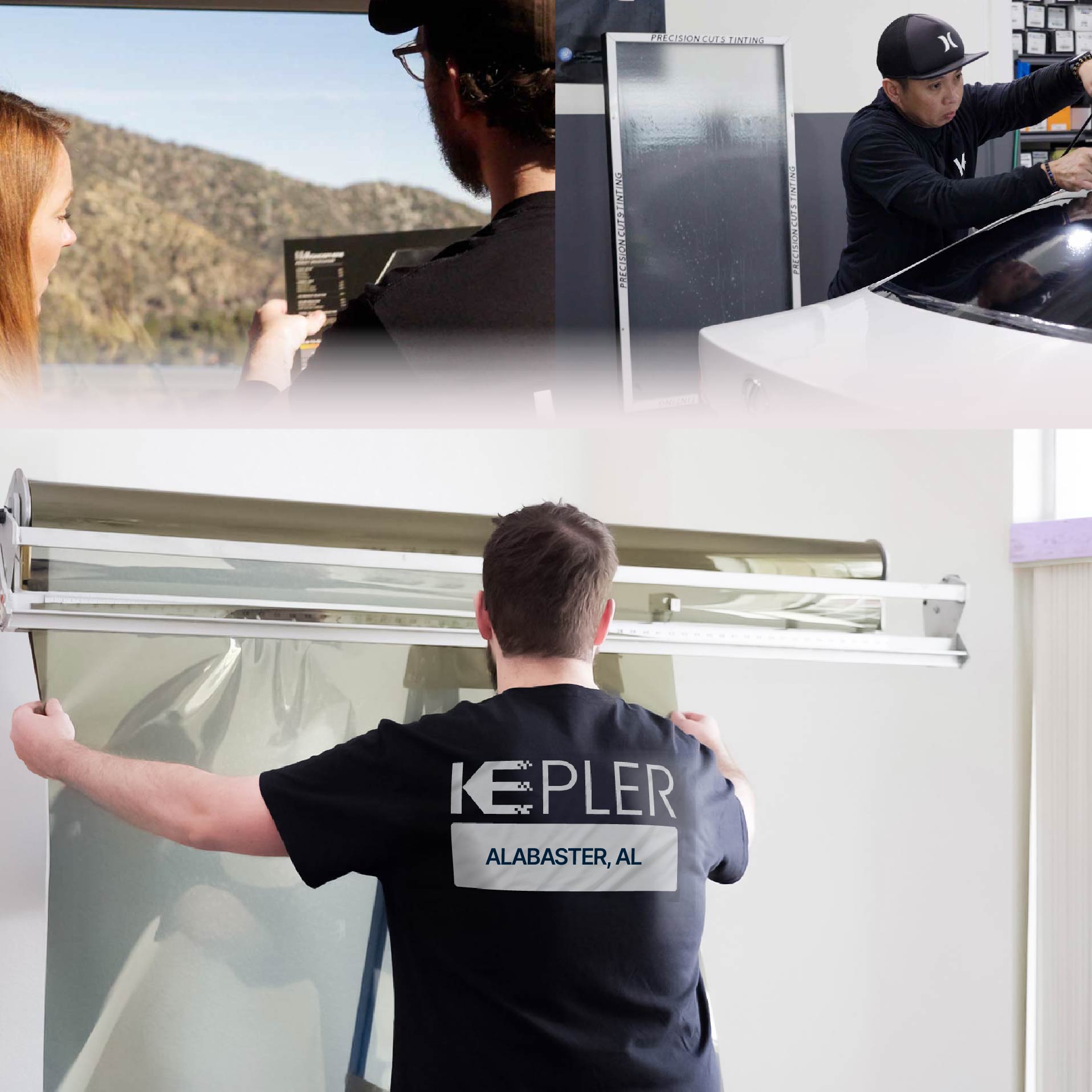 Kepler Specialist Installing Anti-Graffiti Film in Alabaster, Alabama
